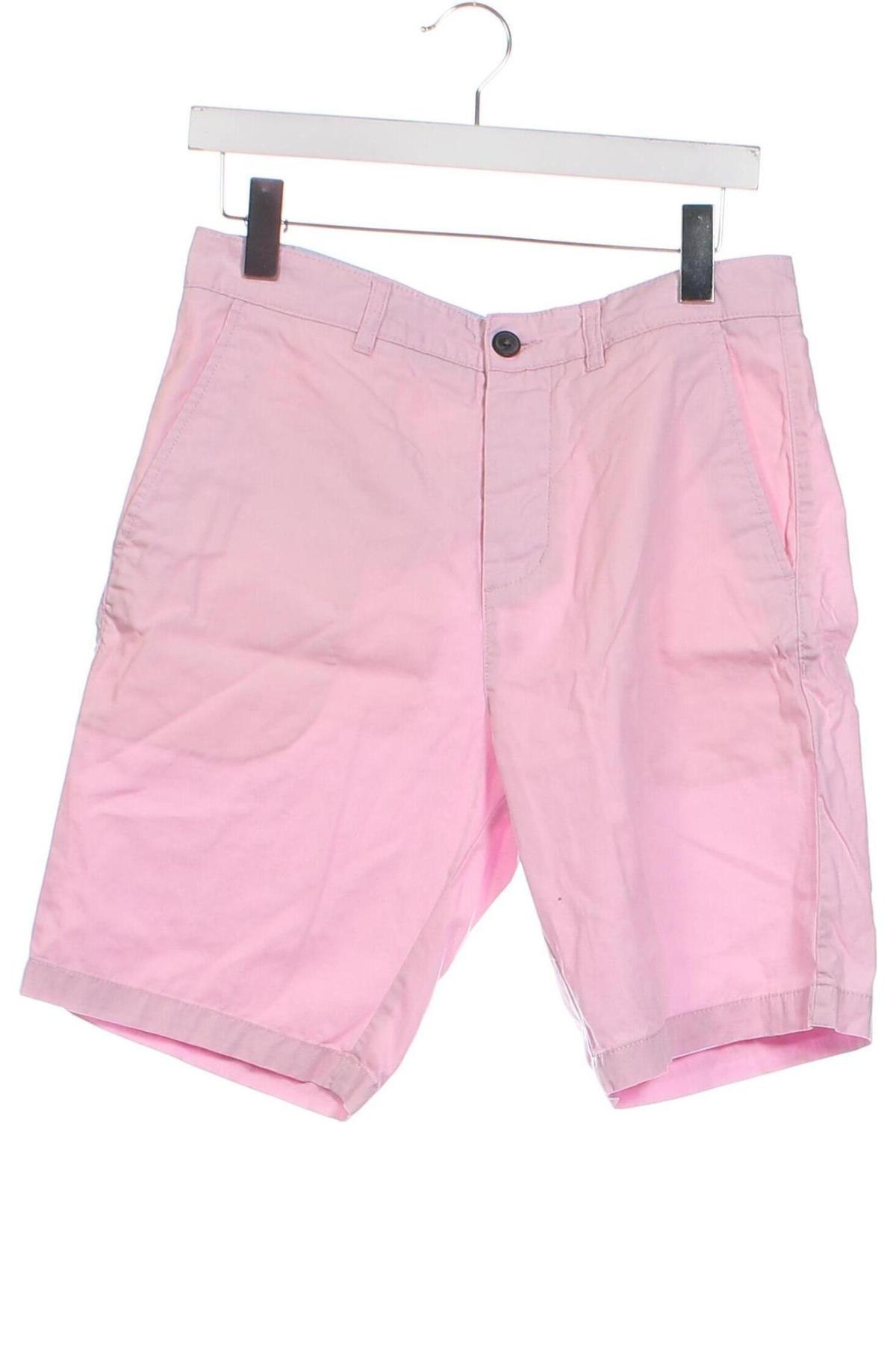 Мъжки къс панталон H&M Divided, Размер XS, Цвят Розов, Цена 15,25 лв.