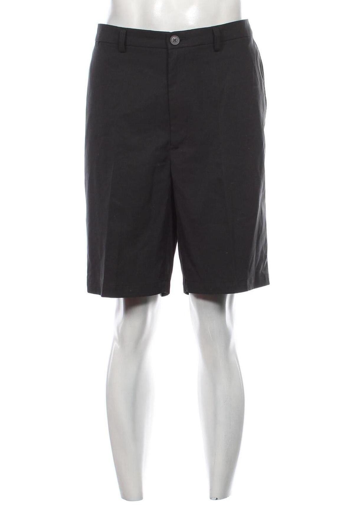 Мъжки къс панталон Haggar, Размер XL, Цвят Черен, Цена 25,00 лв.