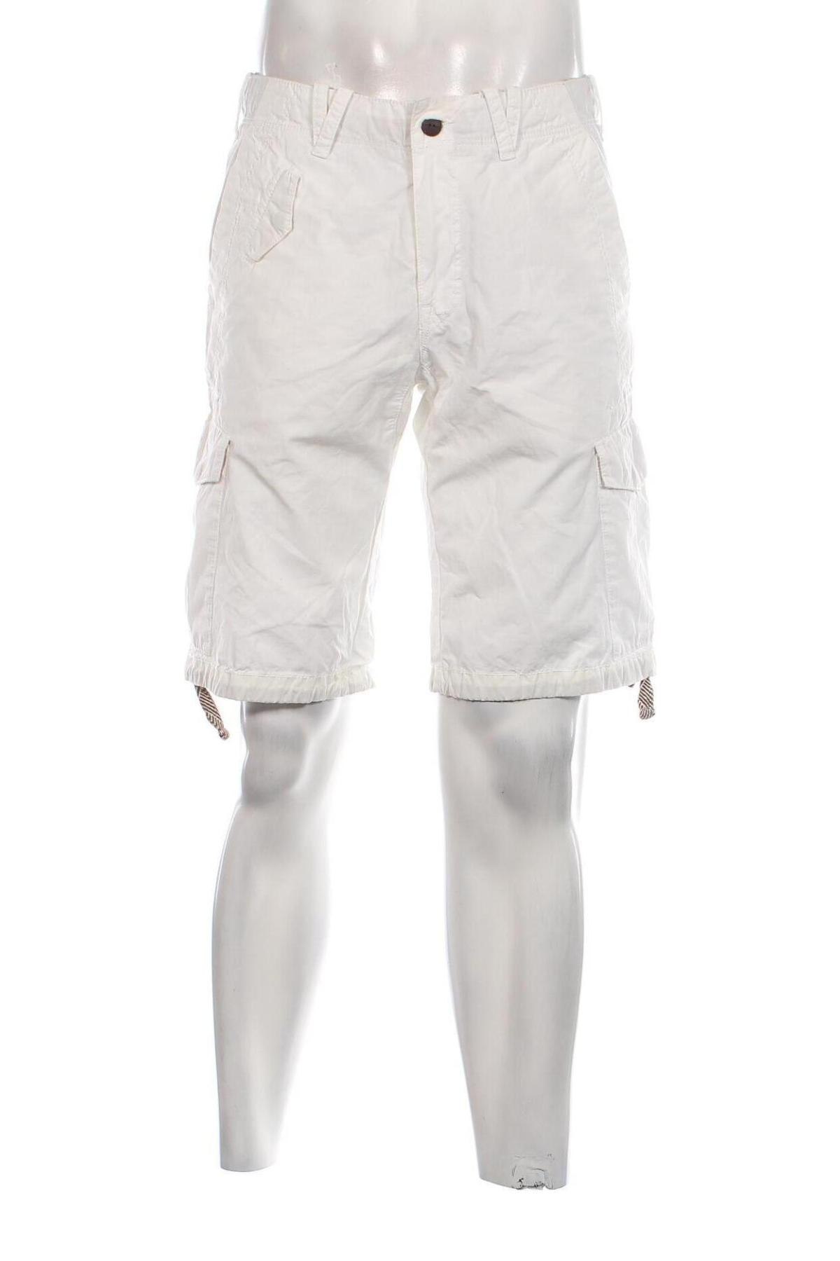 Pantaloni scurți de bărbați Hugo Boss, Mărime L, Culoare Alb, Preț 323,19 Lei