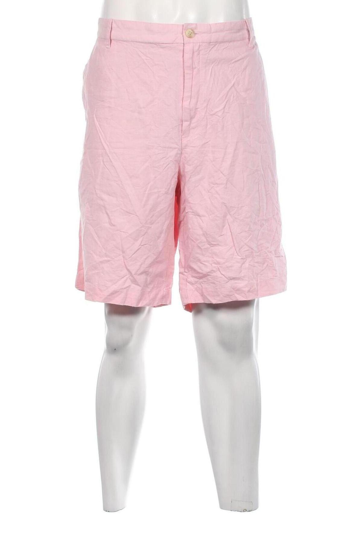 Мъжки къс панталон Izod, Размер 3XL, Цвят Розов, Цена 18,75 лв.