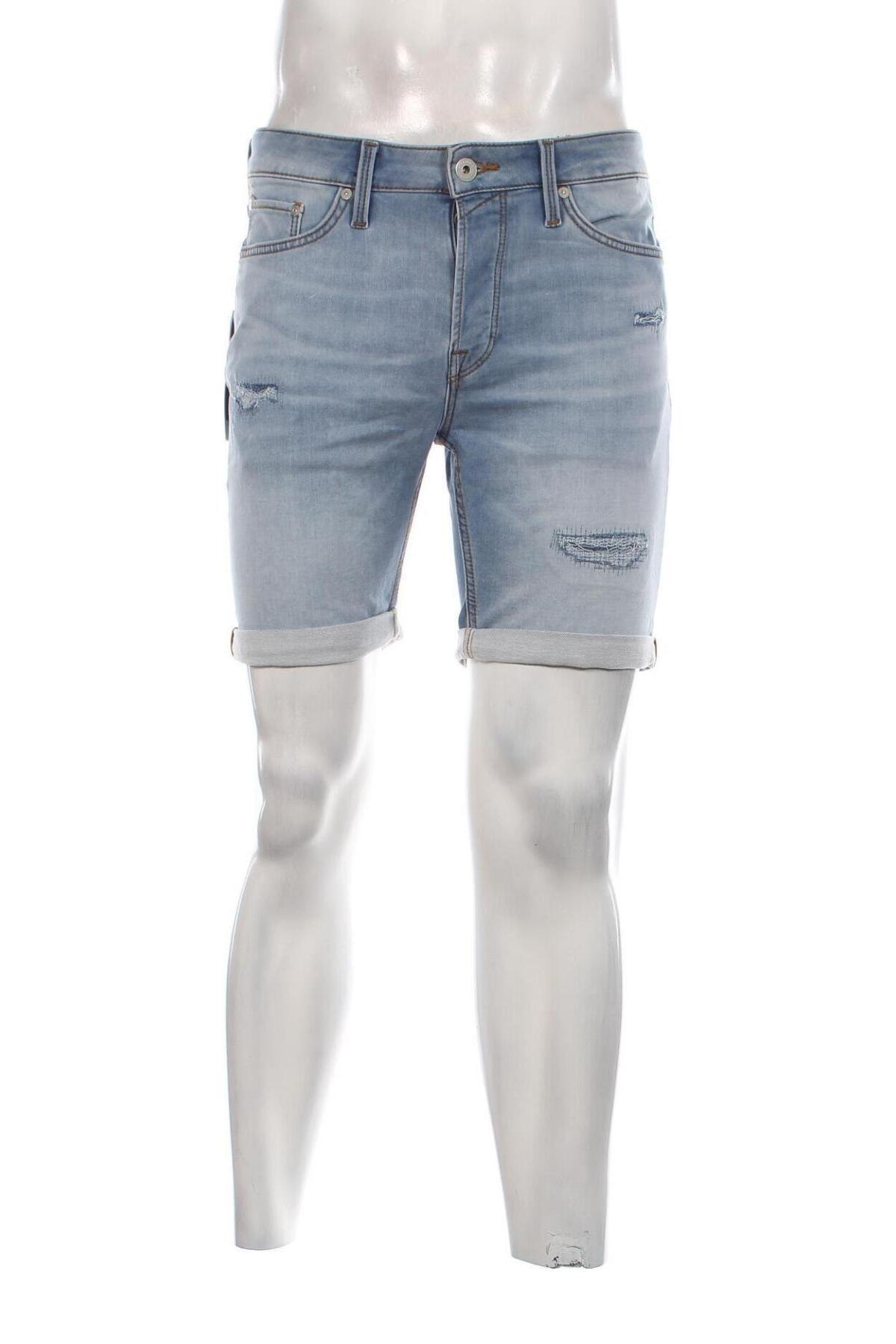 Мъжки къс панталон Jack & Jones, Размер S, Цвят Син, Цена 82,00 лв.