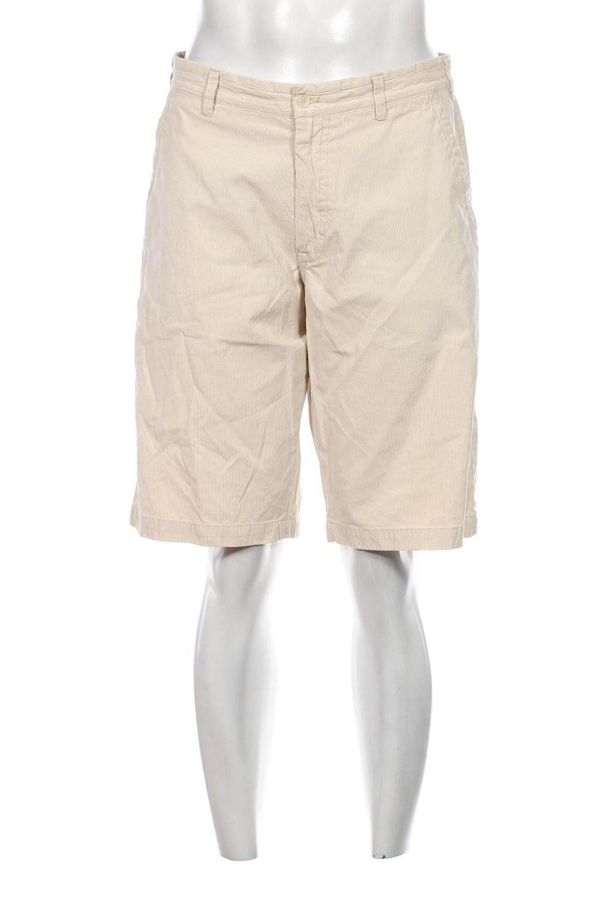 Мъжки къс панталон Massimo Dutti, Размер L, Цвят Бежов, Цена 21,32 лв.