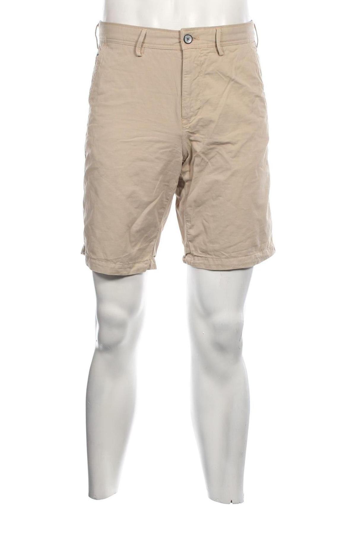 Pantaloni scurți de bărbați Massimo Dutti, Mărime S, Culoare Bej, Preț 134,87 Lei