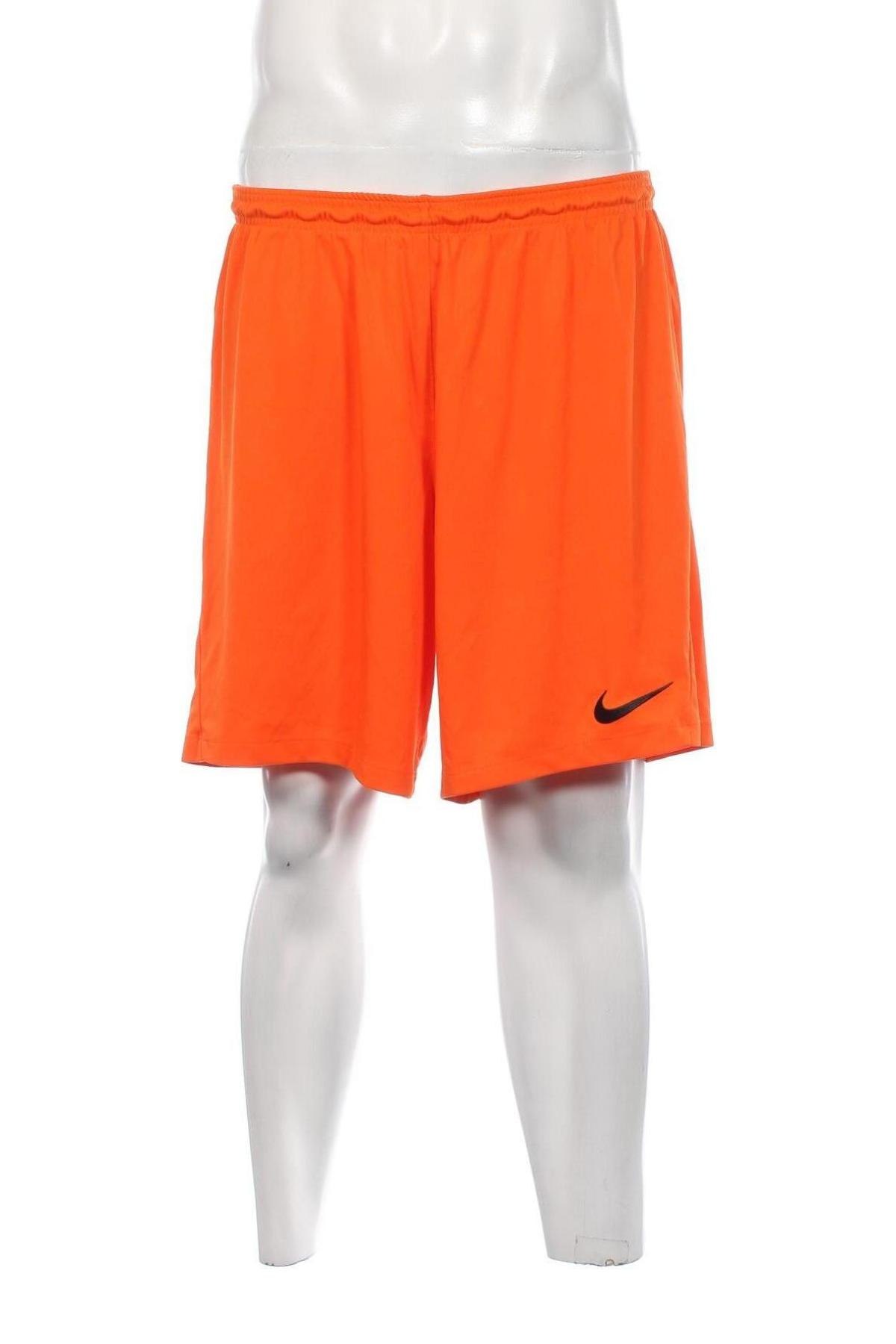 Мъжки къс панталон Nike, Размер XL, Цвят Оранжев, Цена 34,00 лв.