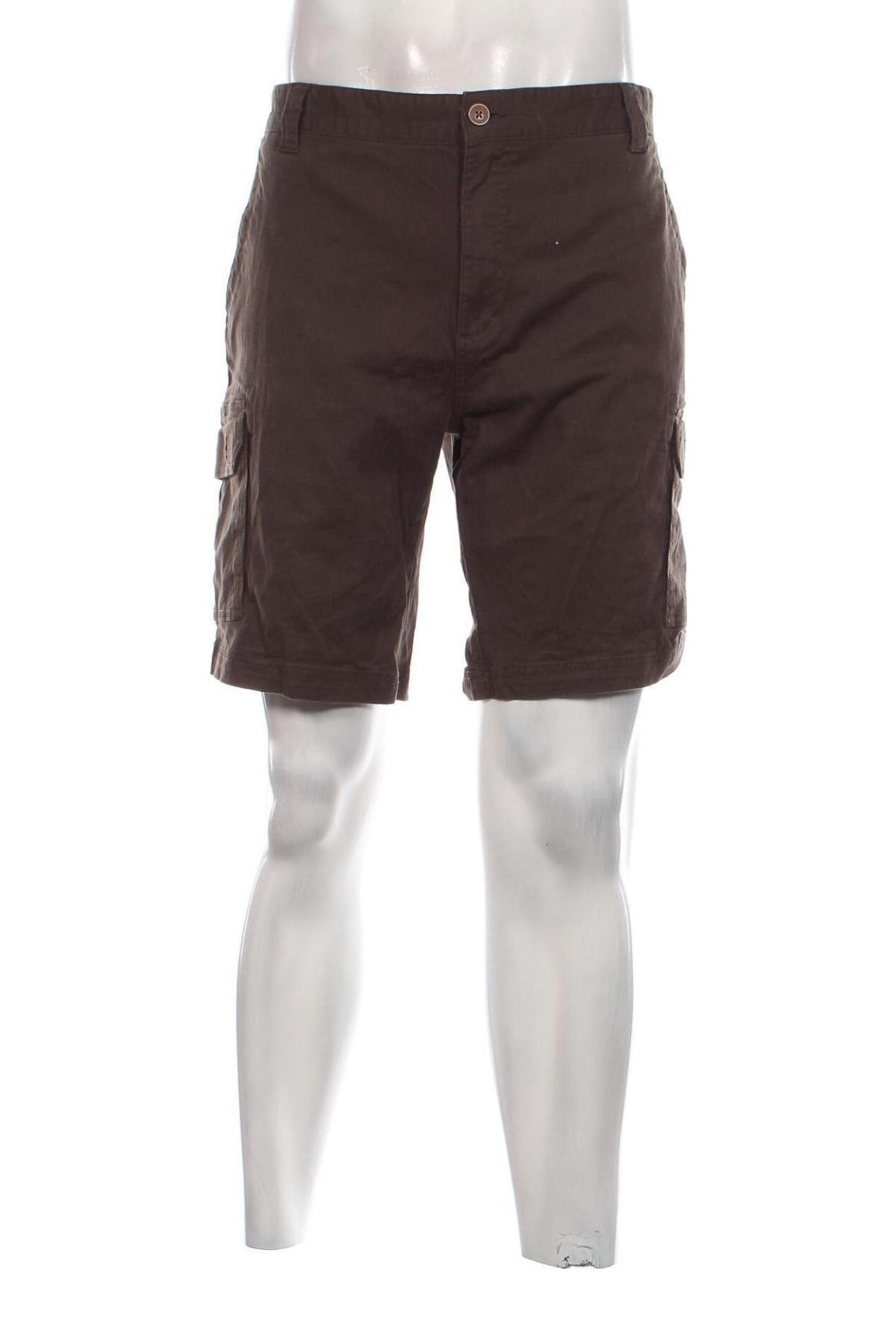 Ανδρικό κοντό παντελόνι One, Μέγεθος XL, Χρώμα Καφέ, Τιμή 19,79 €