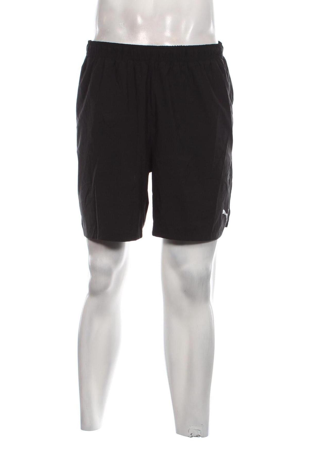 Мъжки къс панталон PUMA, Размер XL, Цвят Черен, Цена 34,00 лв.