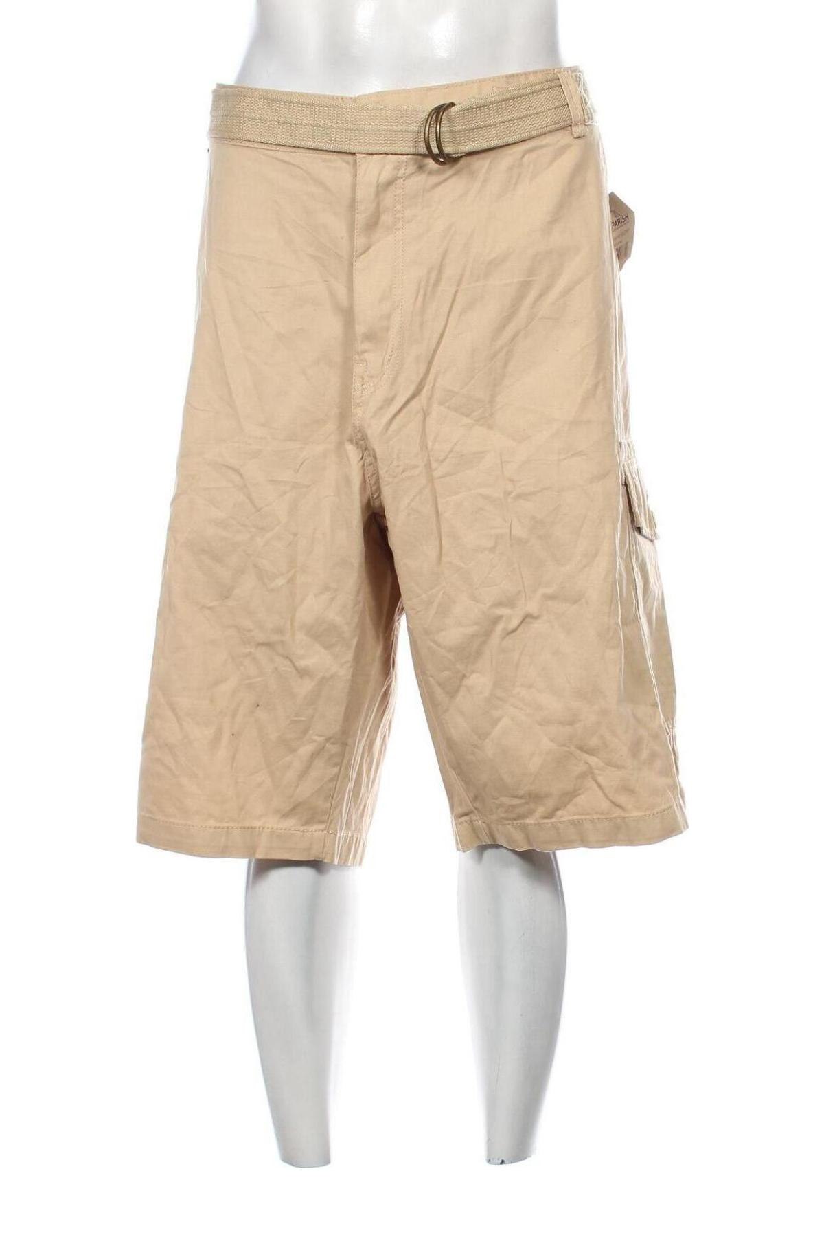 Herren Shorts Parish Nation, Größe 3XL, Farbe Beige, Preis € 31,21