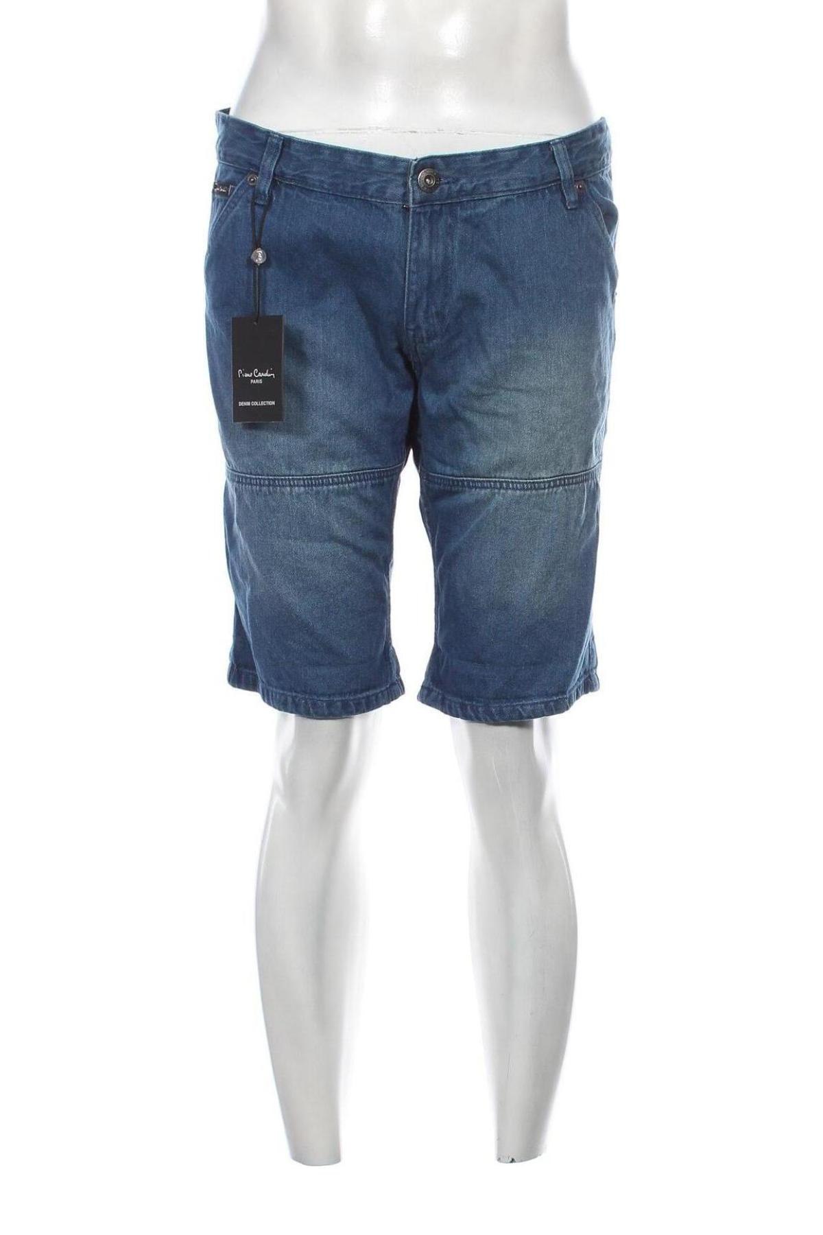 Pantaloni scurți de bărbați Pierre Cardin, Mărime M, Culoare Albastru, Preț 184,74 Lei