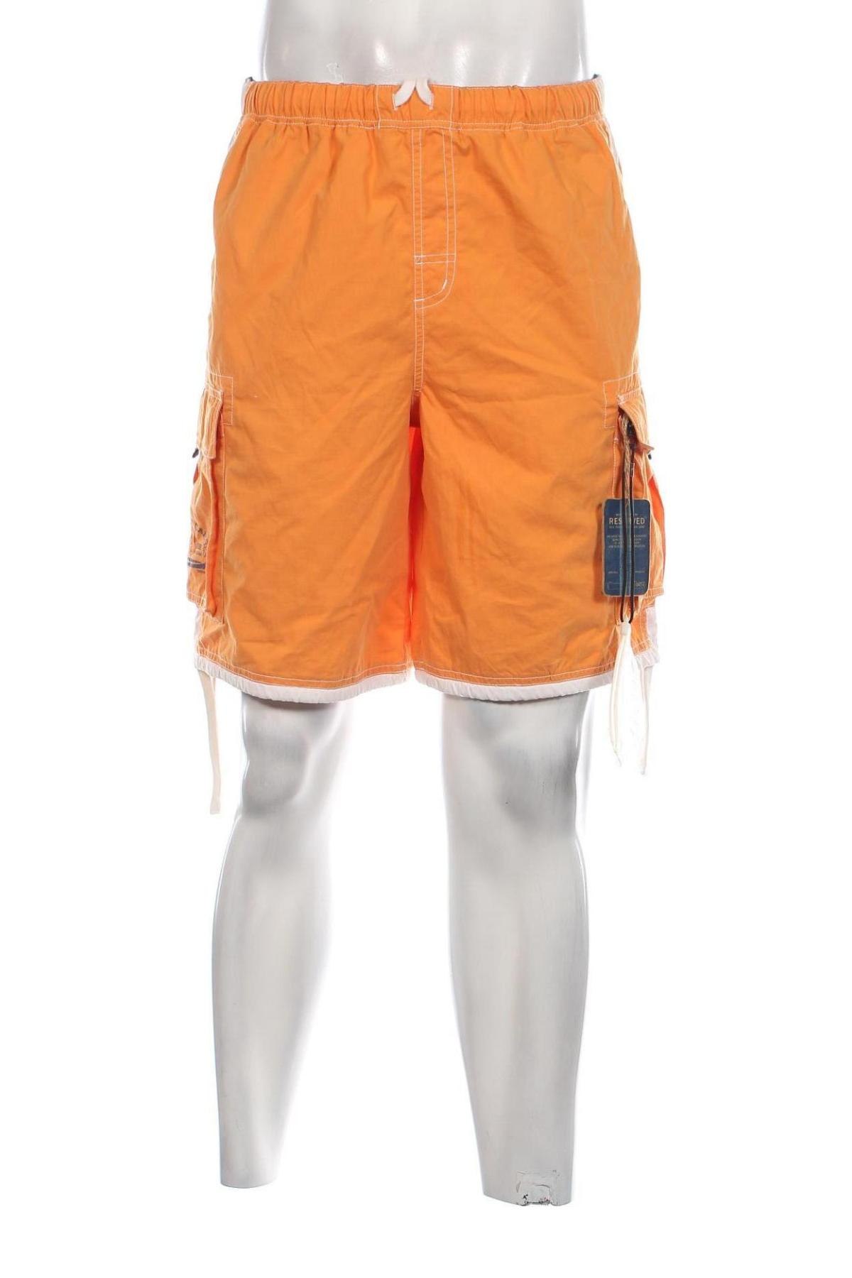Мъжки къс панталон Reserved, Размер M, Цвят Оранжев, Цена 25,98 лв.