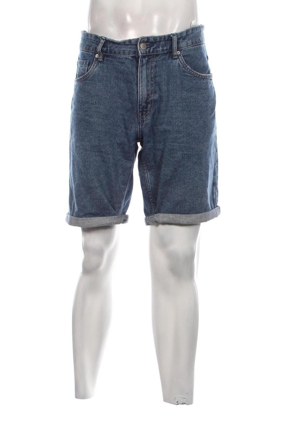 Мъжки къс панталон Reserved, Размер L, Цвят Син, Цена 24,08 лв.