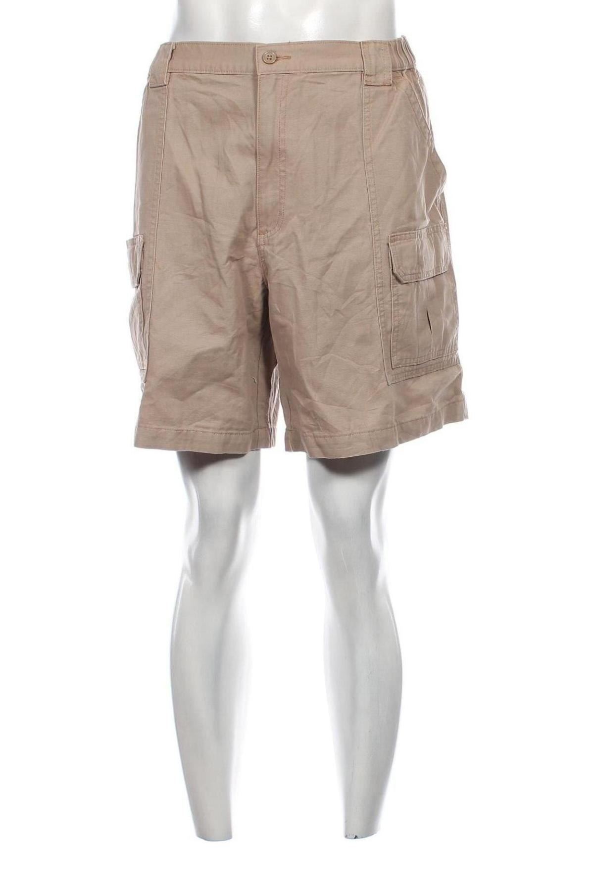 Pantaloni scurți de bărbați Savane, Mărime XL, Culoare Bej, Preț 82,24 Lei