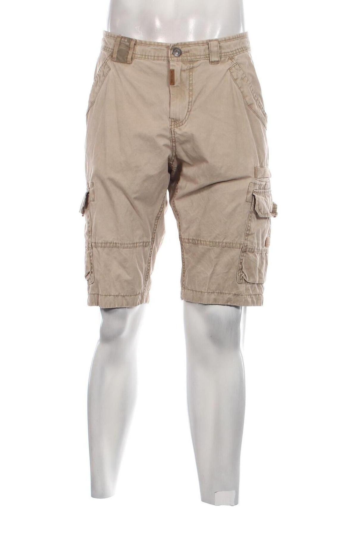 Ανδρικό κοντό παντελόνι Tom Tailor, Μέγεθος L, Χρώμα  Μπέζ, Τιμή 31,96 €
