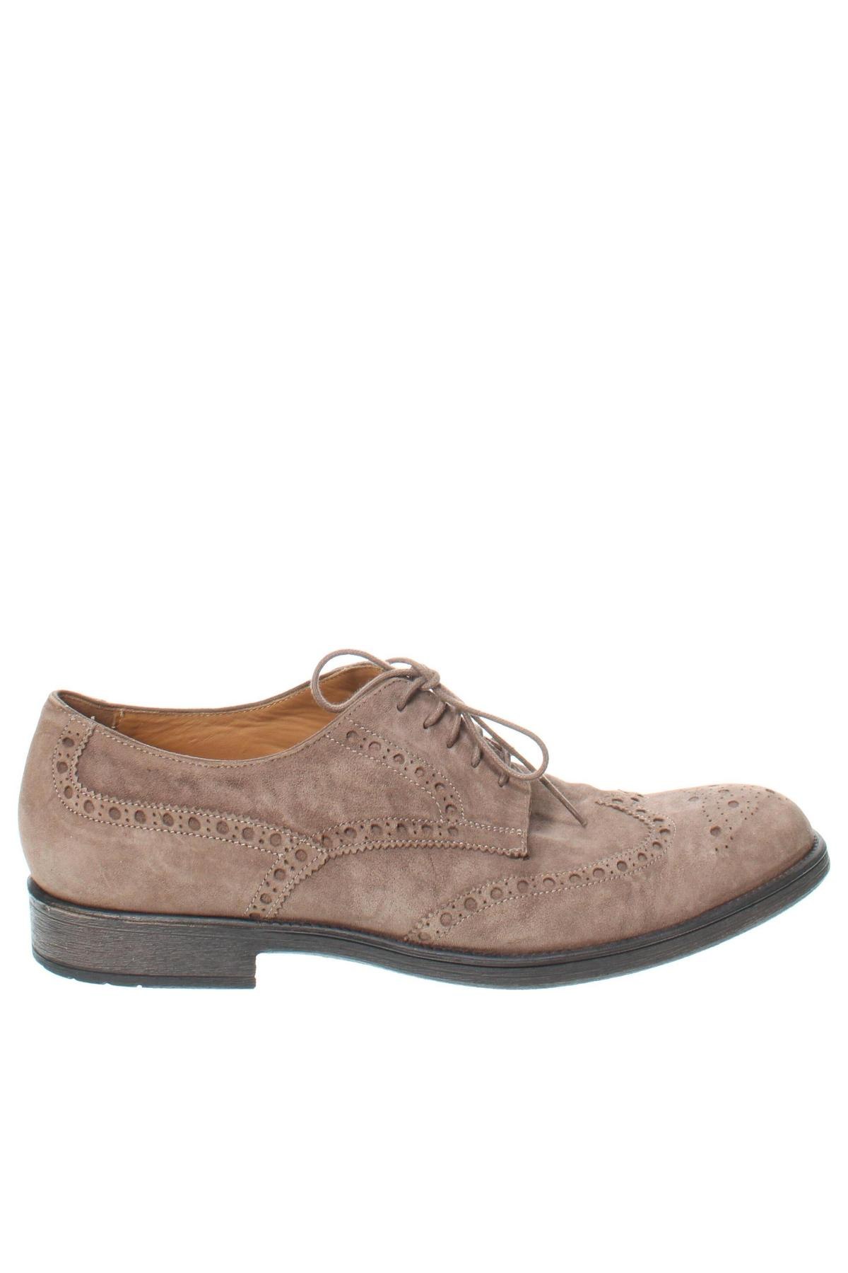 Мъжки обувки Geox, Размер 45, Цвят Кафяв, Цена 91,20 лв.