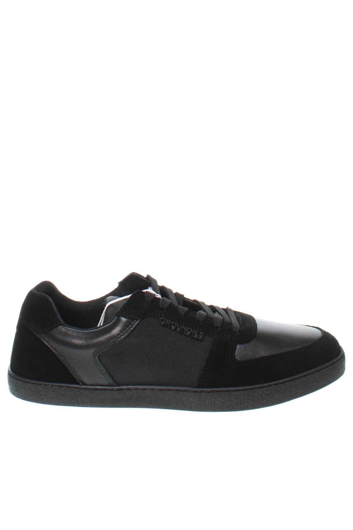 Мъжки обувки Groundies, Размер 43, Цвят Черен, Цена 152,25 лв.