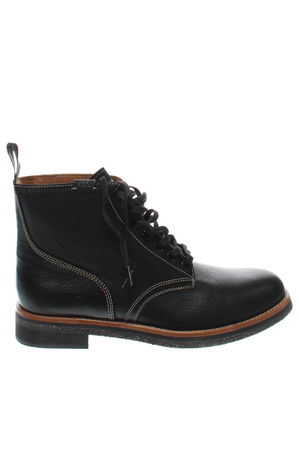 Мъжки обувки Polo By Ralph Lauren, Размер 42, Цвят Черен, Цена 186,75 лв.