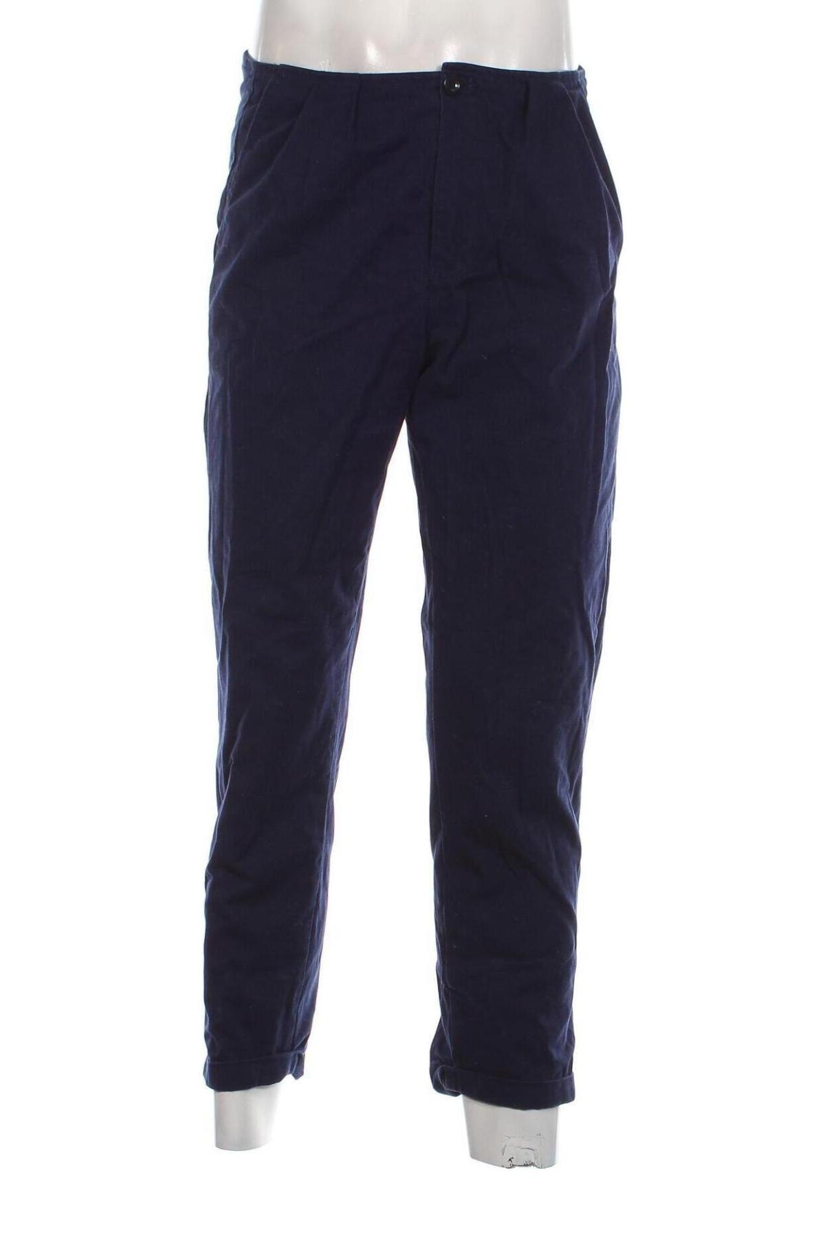 Ανδρικό παντελόνι, Μέγεθος S, Χρώμα Μπλέ, Τιμή 9,30 €