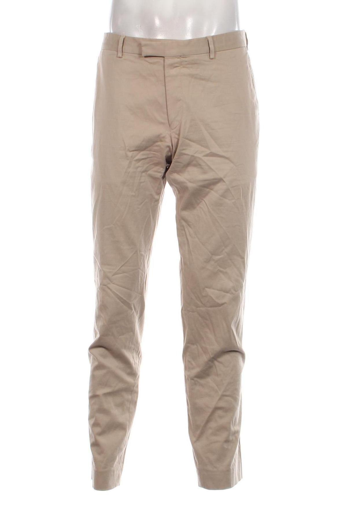 Ανδρικό παντελόνι, Μέγεθος L, Χρώμα  Μπέζ, Τιμή 7,18 €