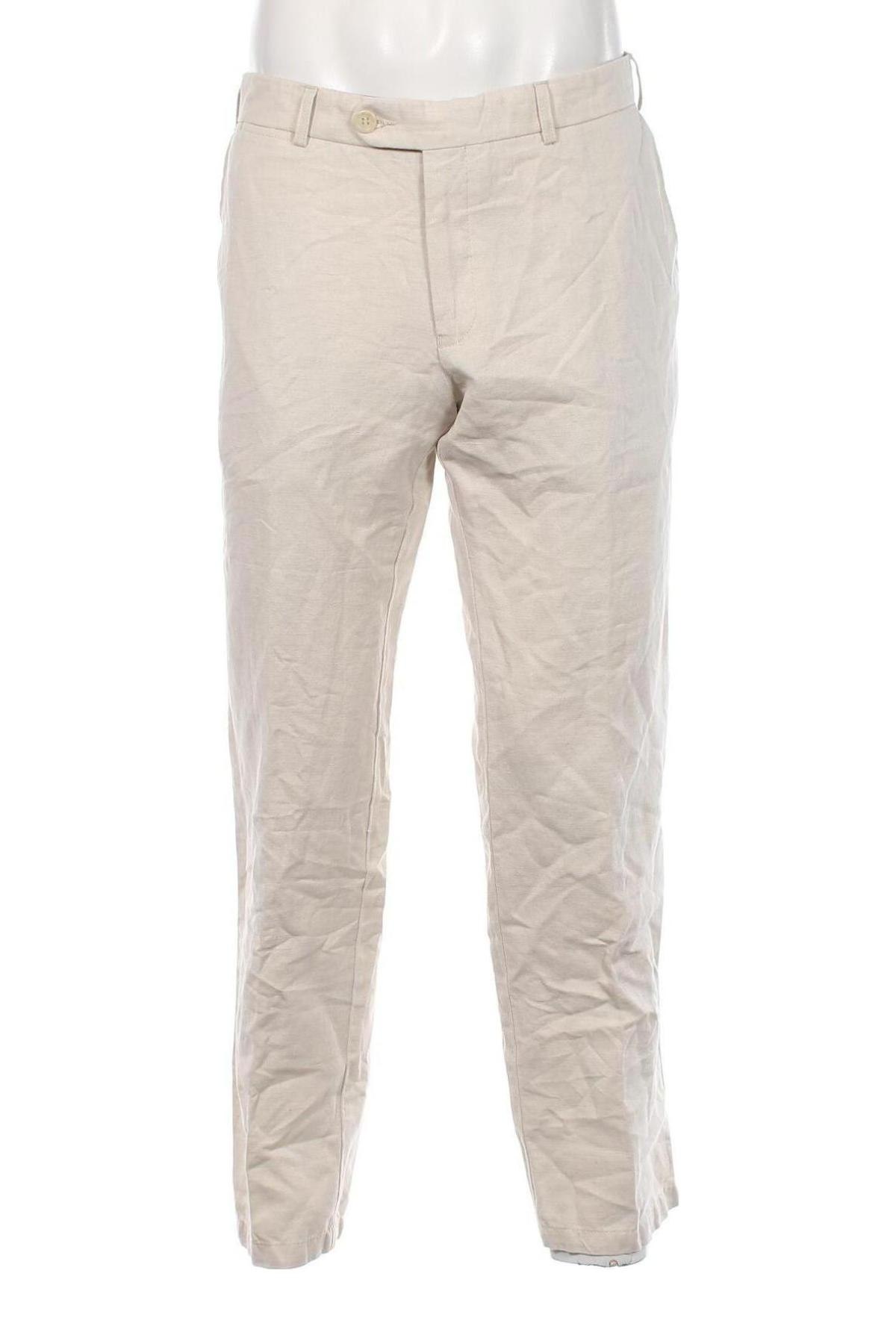 Ανδρικό παντελόνι A.W.Dunmore, Μέγεθος L, Χρώμα  Μπέζ, Τιμή 17,94 €