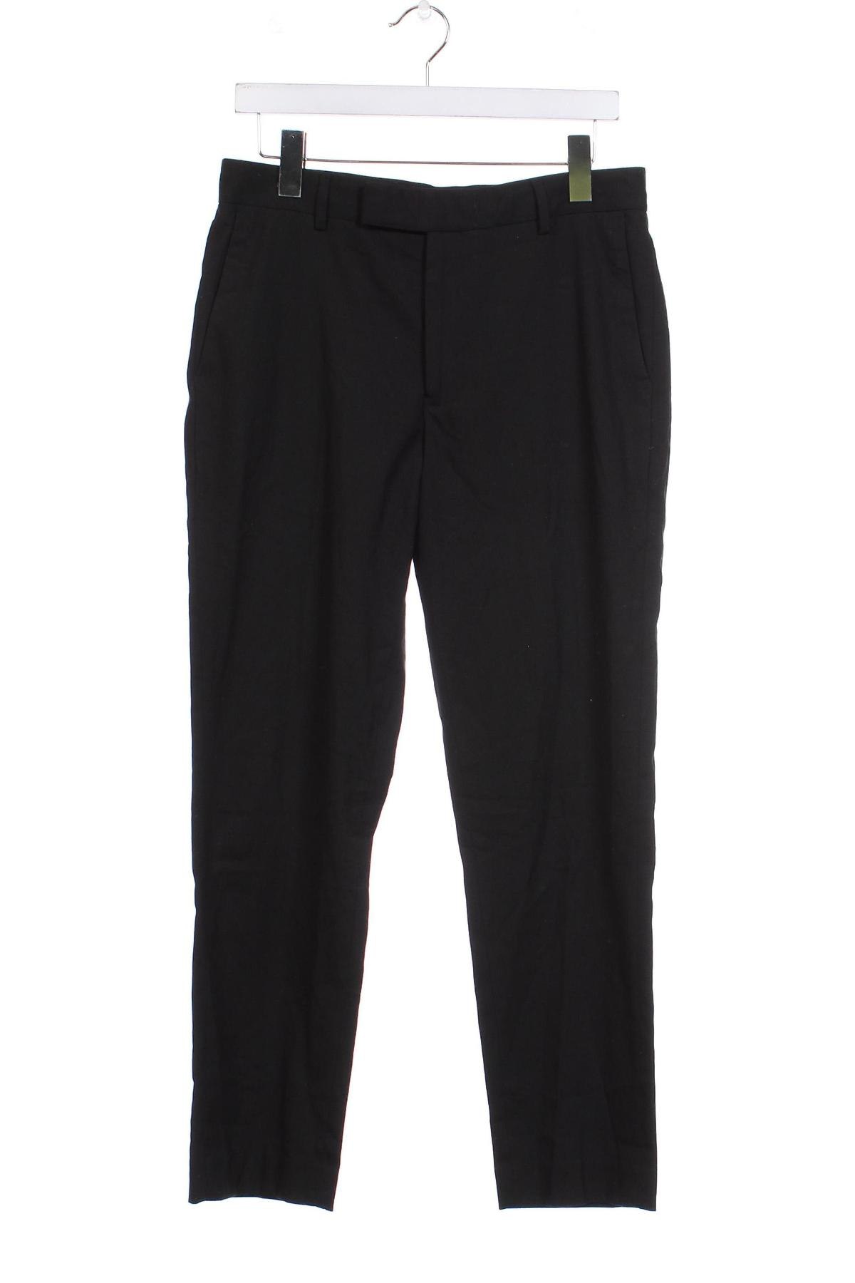 Мъжки панталон ASOS, Размер S, Цвят Черен, Цена 16,40 лв.