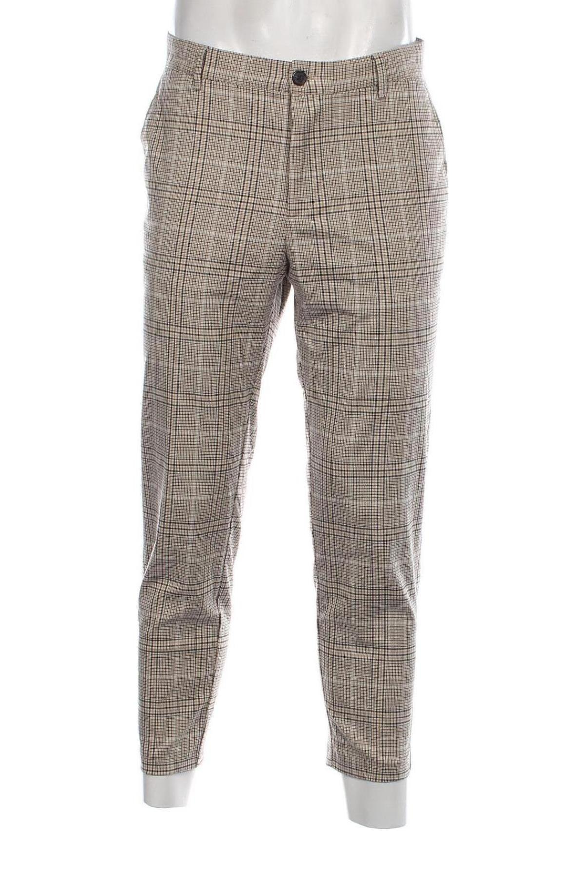 Pantaloni de bărbați Bershka, Mărime L, Culoare Multicolor, Preț 38,16 Lei