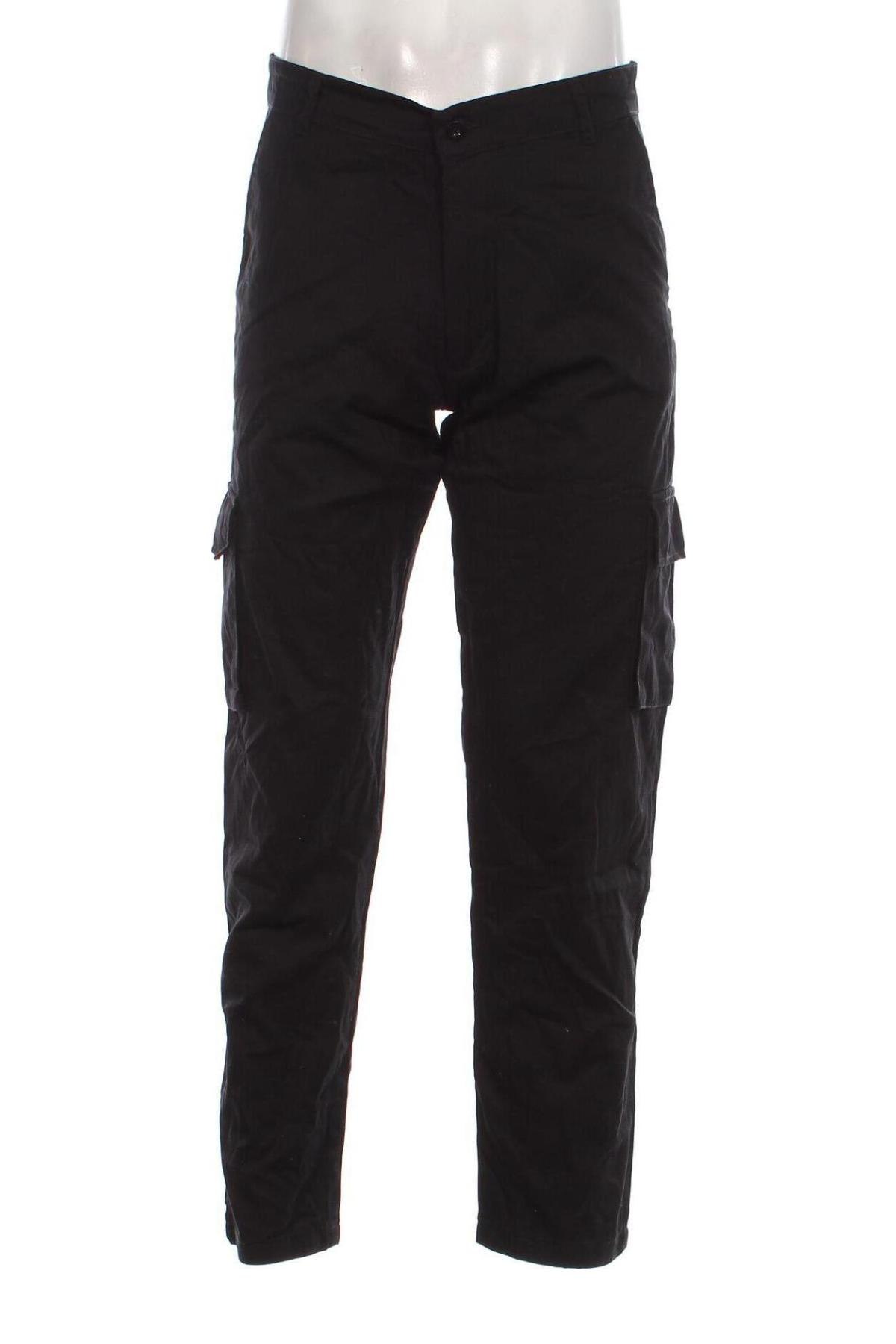 Pantaloni de bărbați Boohoo, Mărime M, Culoare Negru, Preț 33,39 Lei