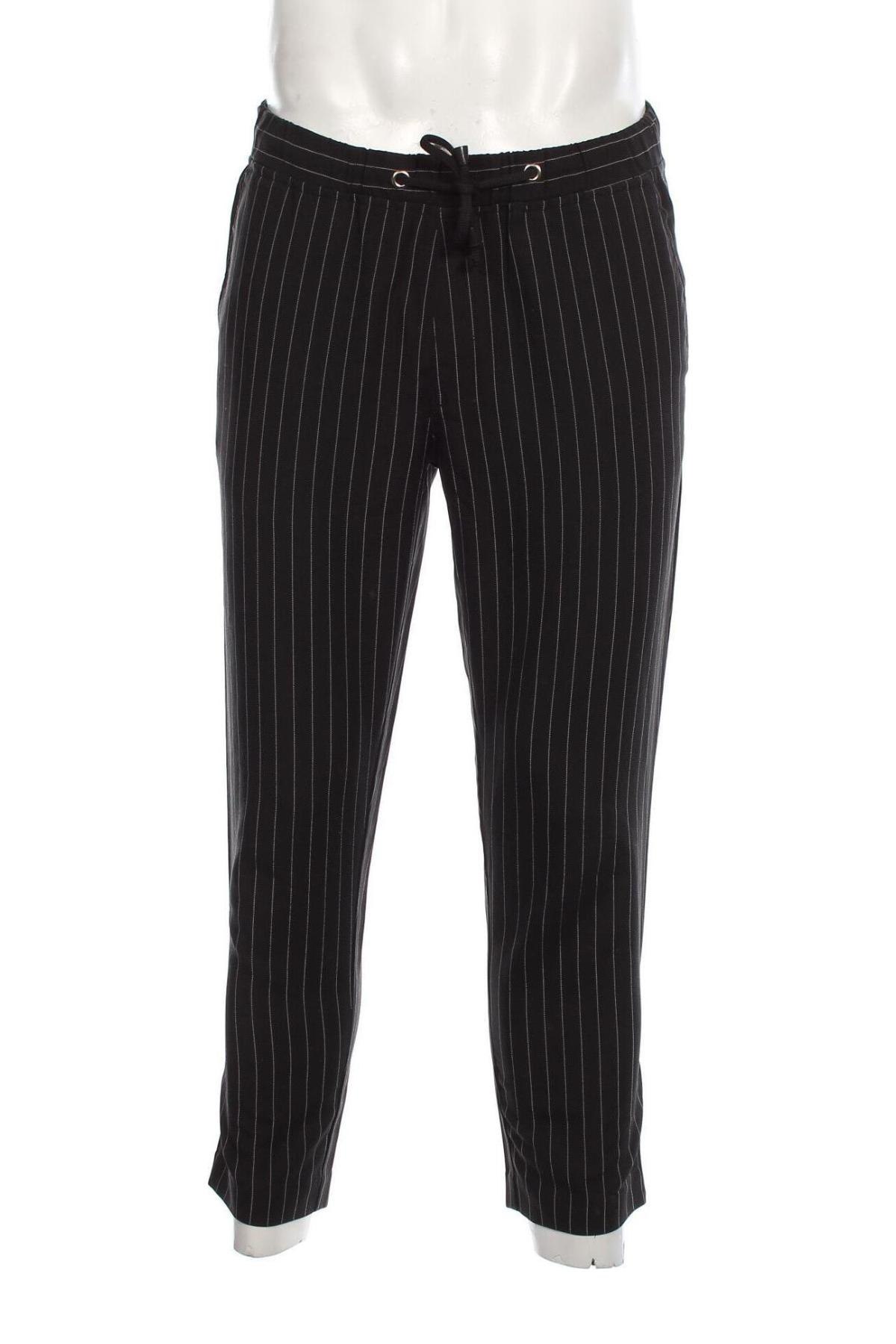 Мъжки панталон Boohoo, Размер M, Цвят Черен, Цена 11,60 лв.