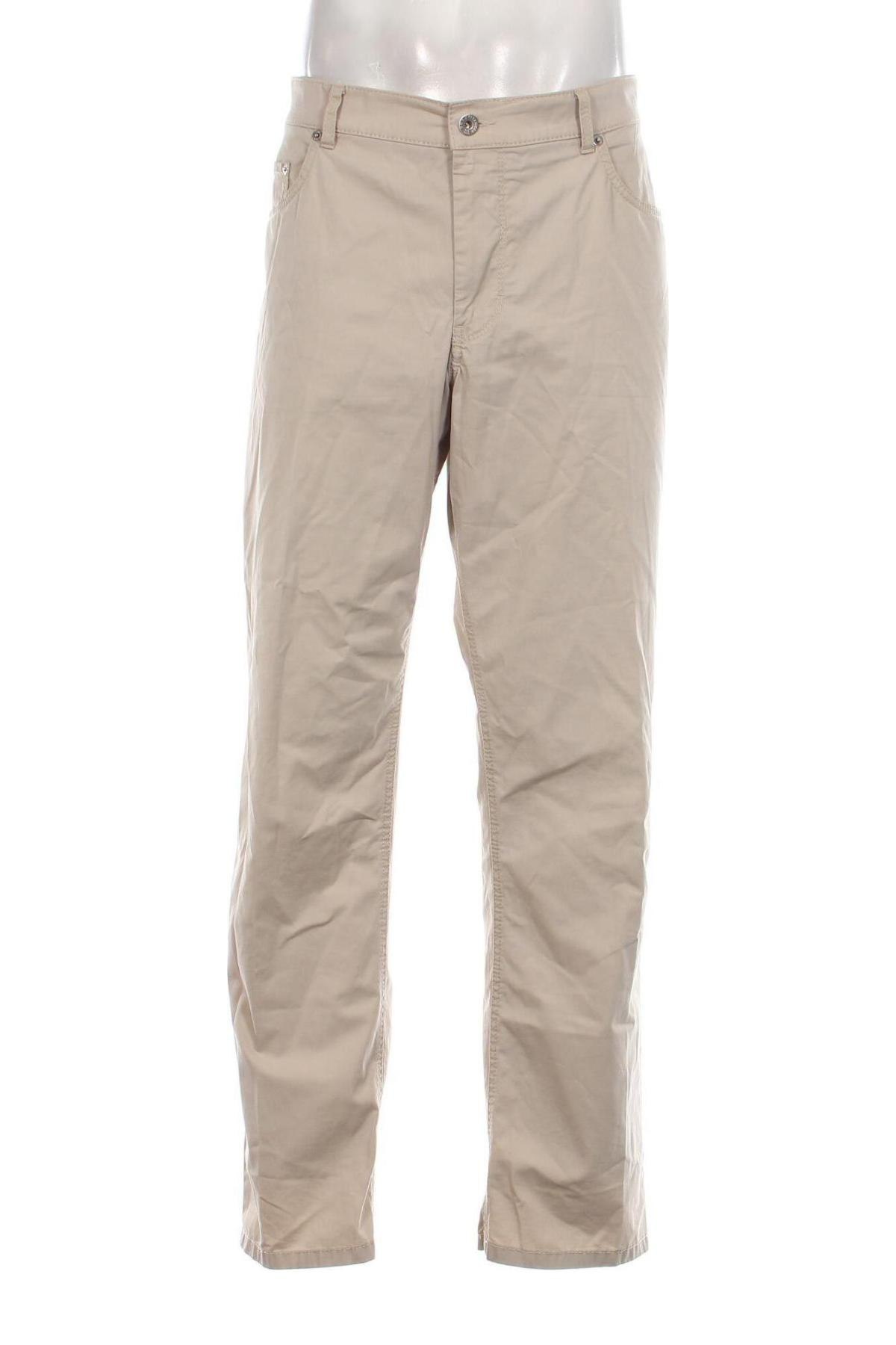 Pantaloni de bărbați Brax, Mărime XXL, Culoare Bej, Preț 111,39 Lei