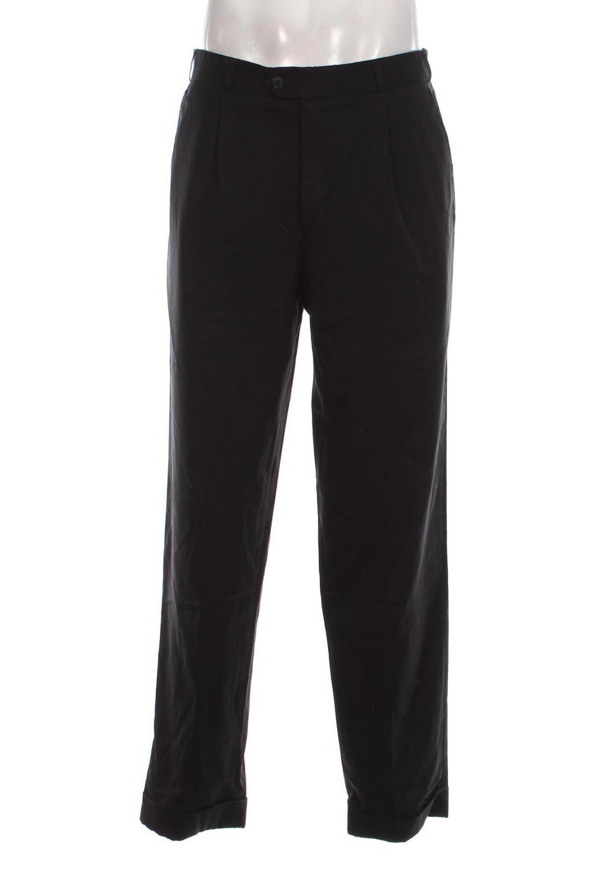 Мъжки панталон Brax, Размер M, Цвят Черен, Цена 40,31 лв.