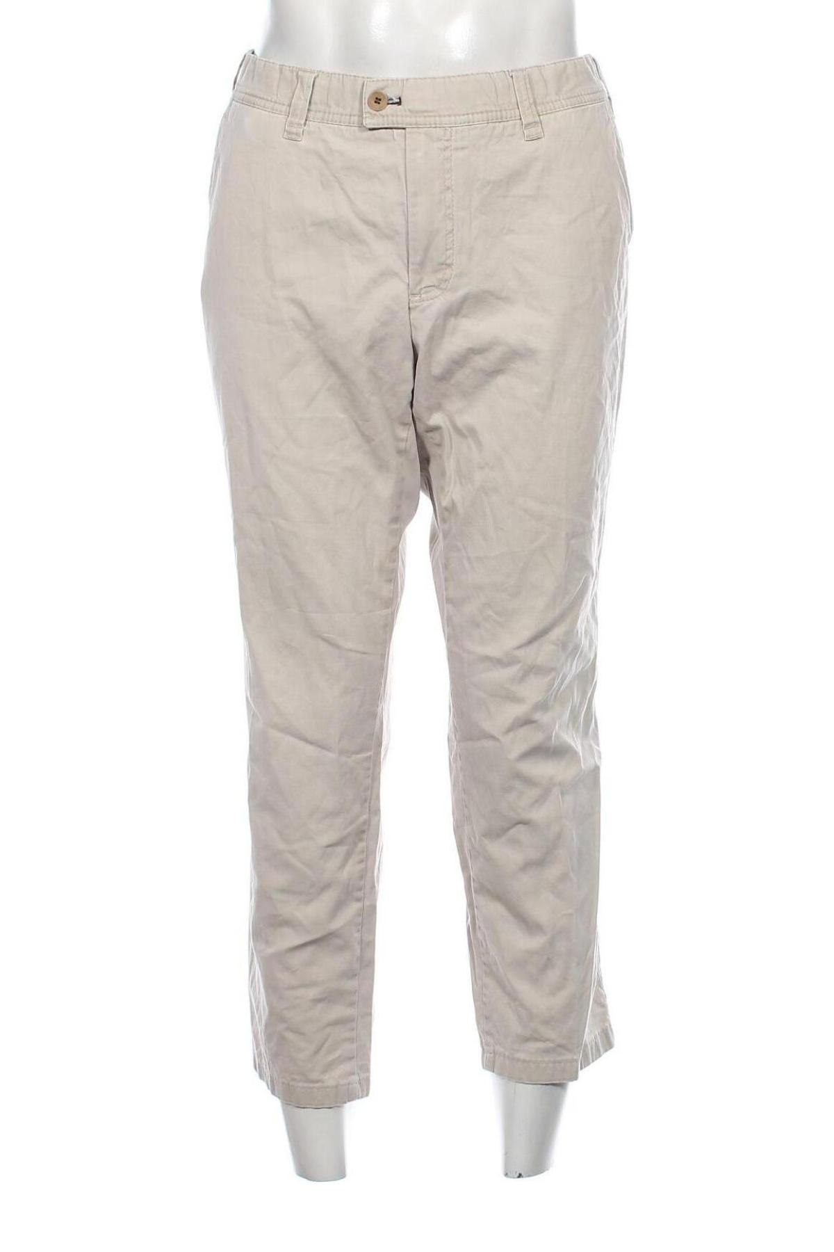 Pantaloni de bărbați Eurex by Brax, Mărime XL, Culoare Bej, Preț 122,37 Lei