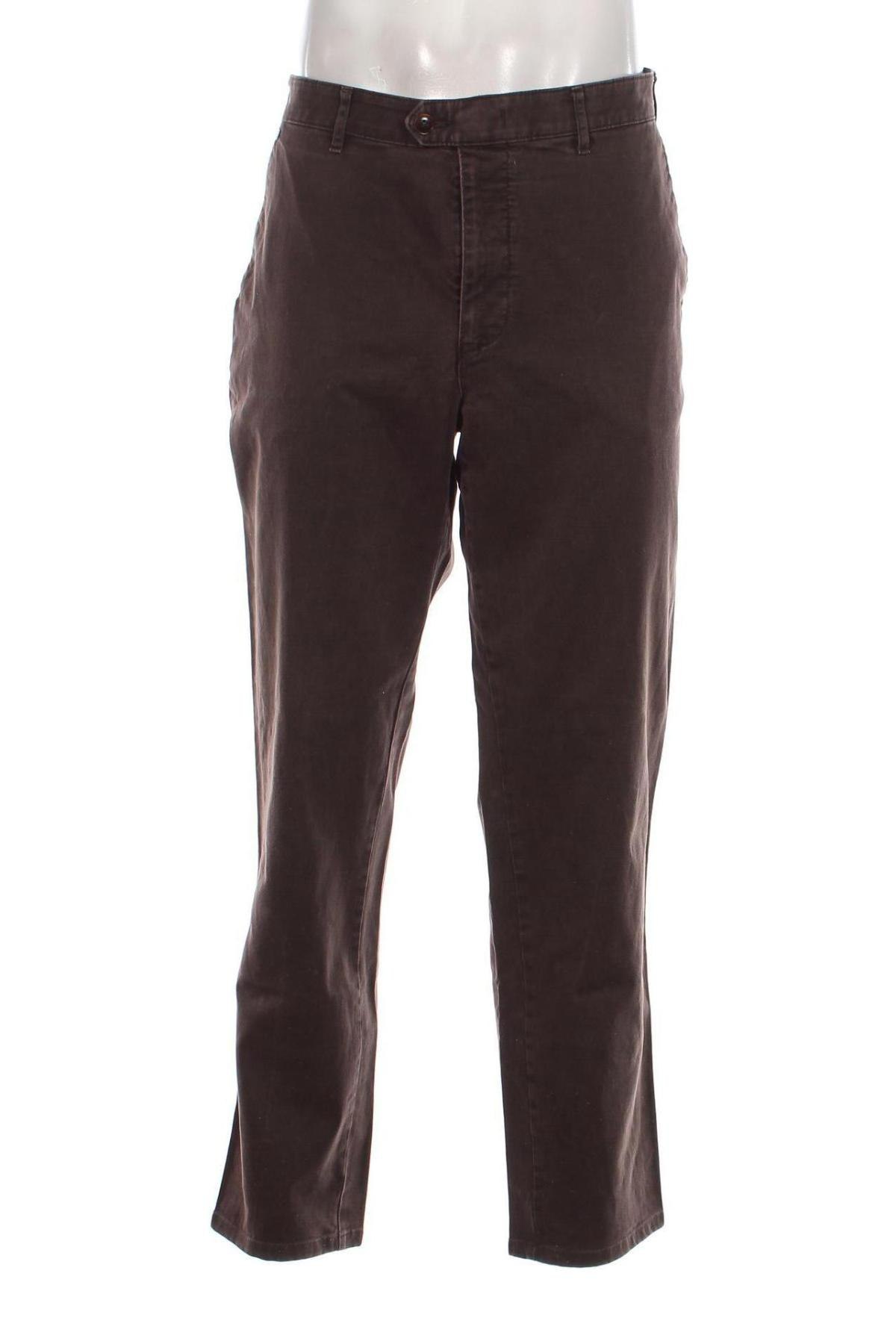 Pantaloni de bărbați Bruhl, Mărime XXL, Culoare Maro, Preț 110,60 Lei