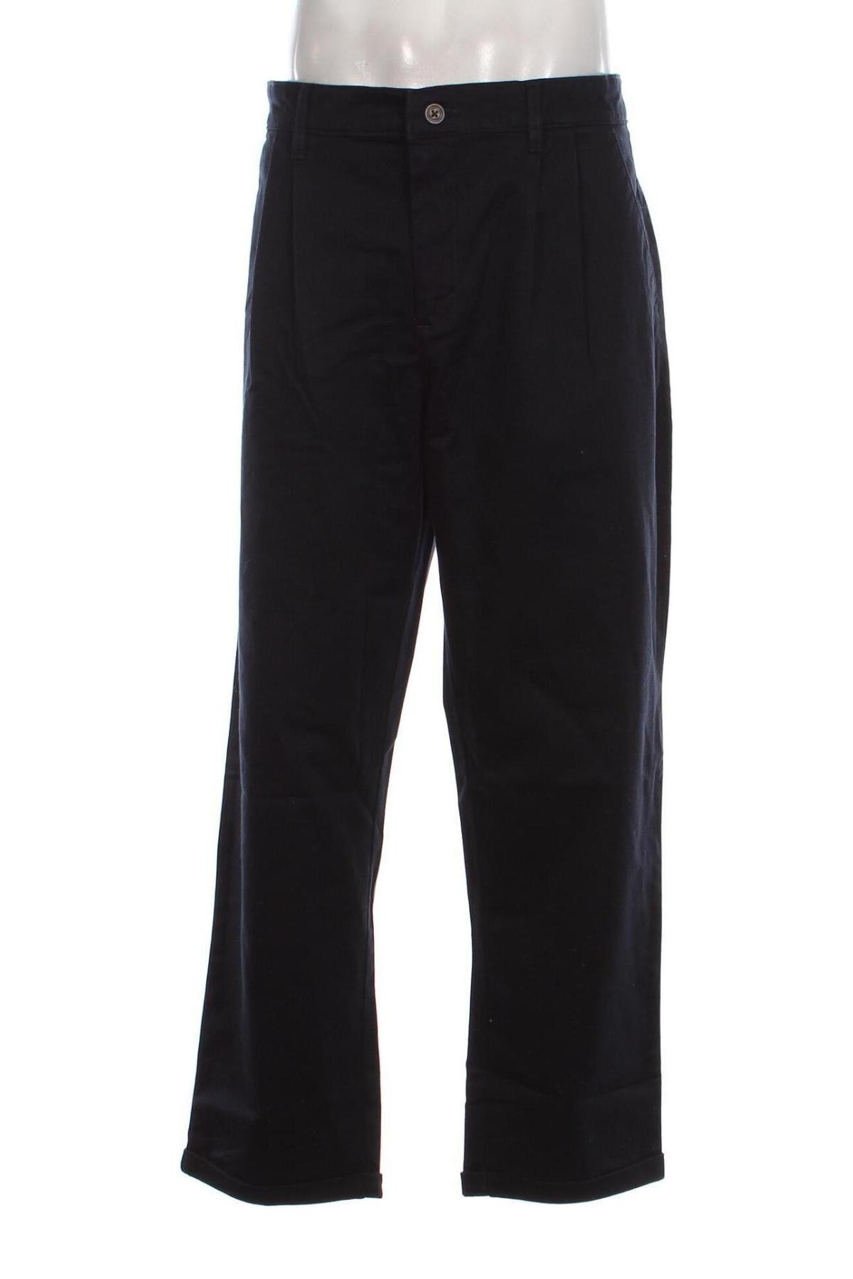 Męskie spodnie Burton of London, Rozmiar XL, Kolor Niebieski, Cena 136,34 zł