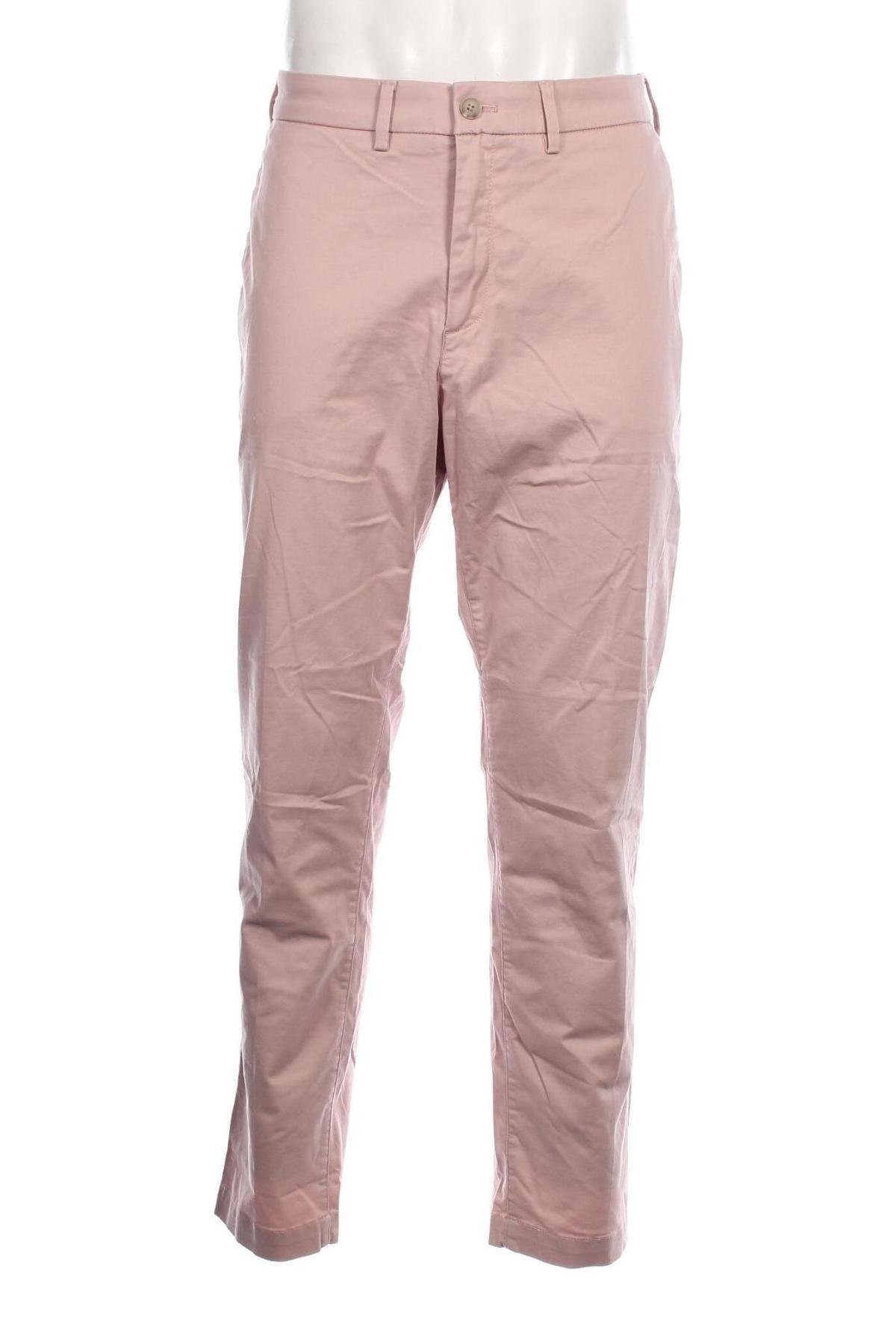 Pantaloni de bărbați Express, Mărime L, Culoare Roz, Preț 53,95 Lei