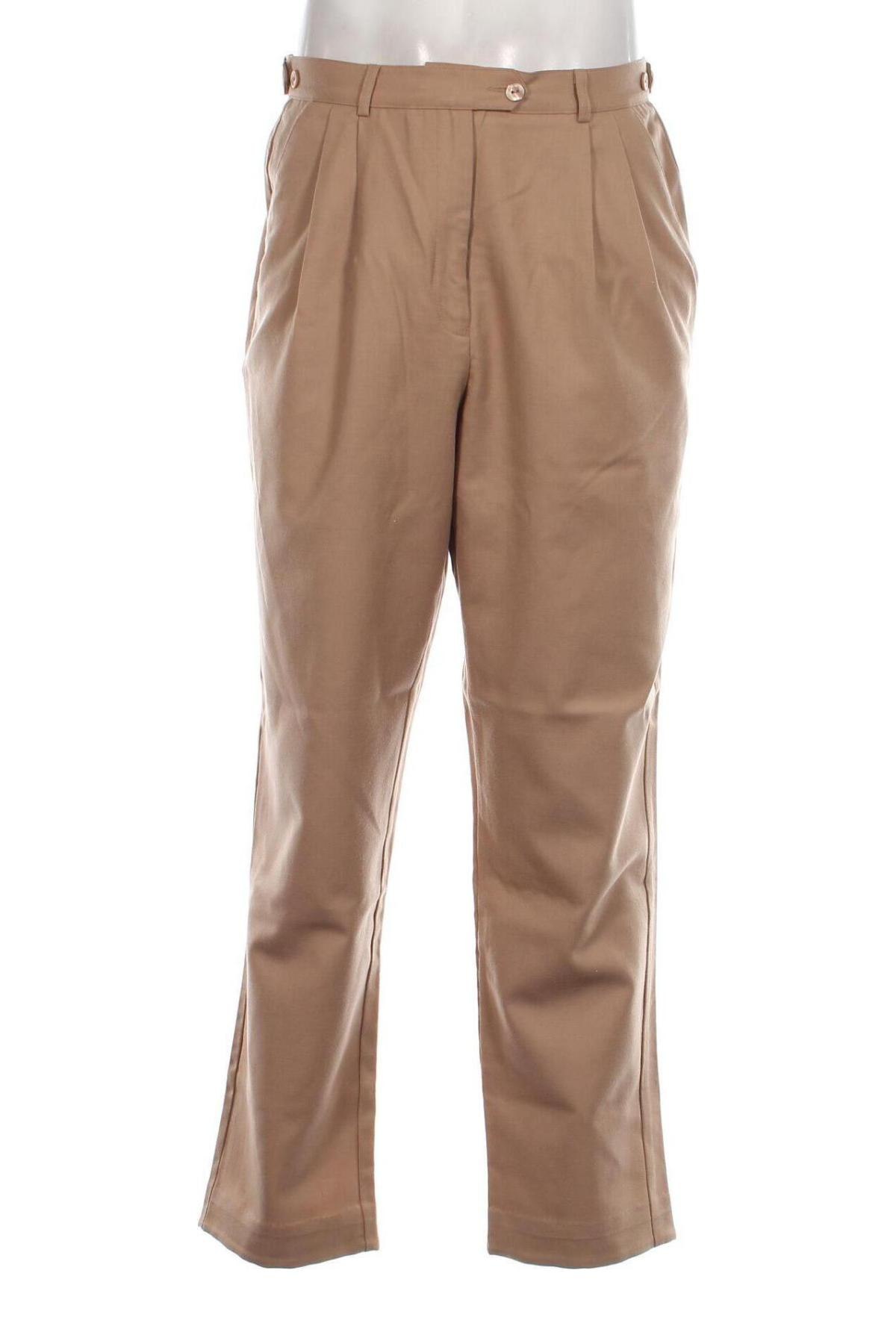 Herrenhose Fletcher Jones, Größe S, Farbe Beige, Preis 6,66 €