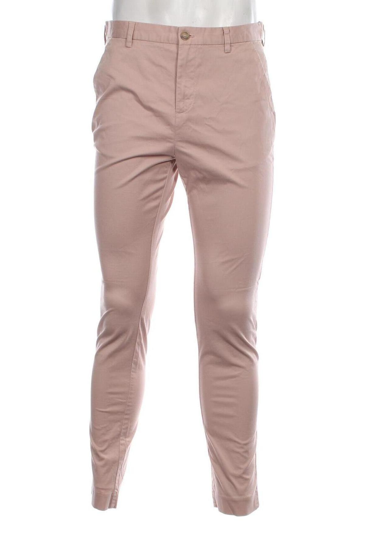 Pantaloni de bărbați H&M, Mărime M, Culoare Roz, Preț 38,16 Lei