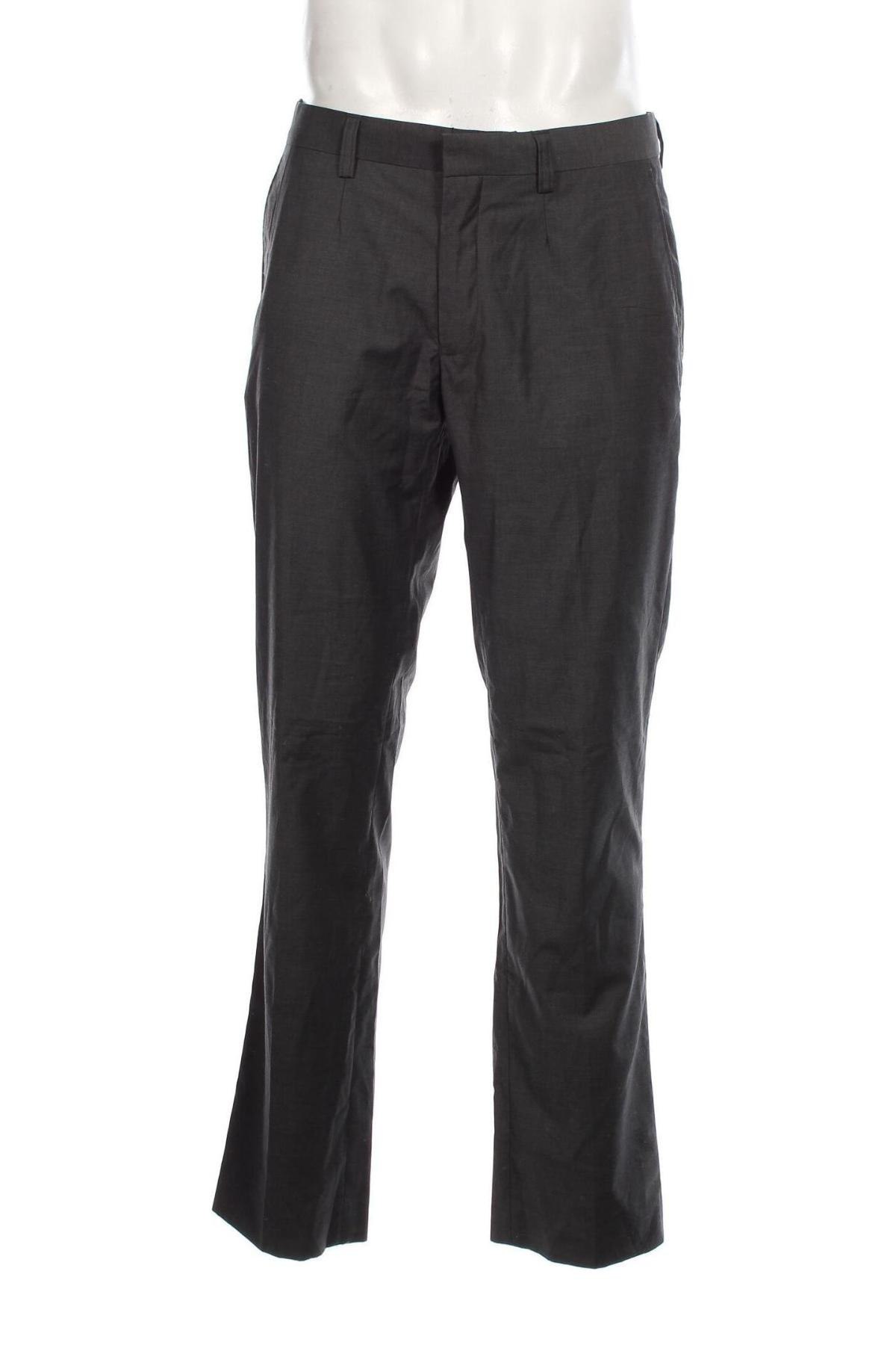 Pantaloni de bărbați H&M, Mărime L, Culoare Gri, Preț 33,39 Lei