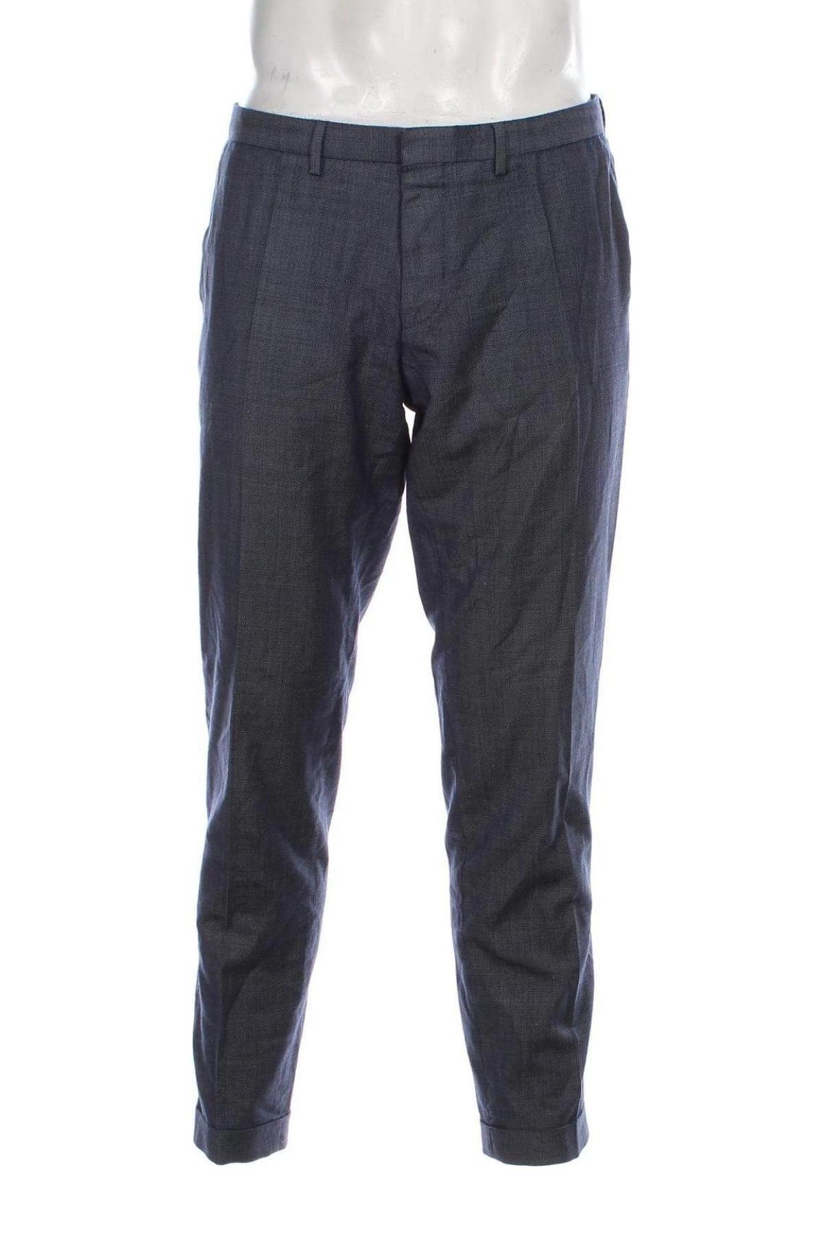 Pantaloni de bărbați Hugo Boss, Mărime L, Culoare Albastru, Preț 247,86 Lei