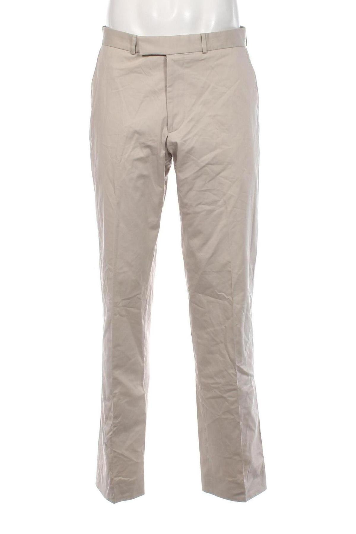 Ανδρικό παντελόνι Hugo Boss, Μέγεθος M, Χρώμα  Μπέζ, Τιμή 46,61 €