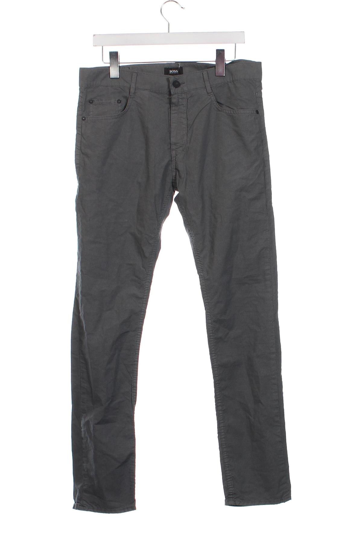 Pantaloni de bărbați Hugo Boss, Mărime M, Culoare Gri, Preț 261,75 Lei
