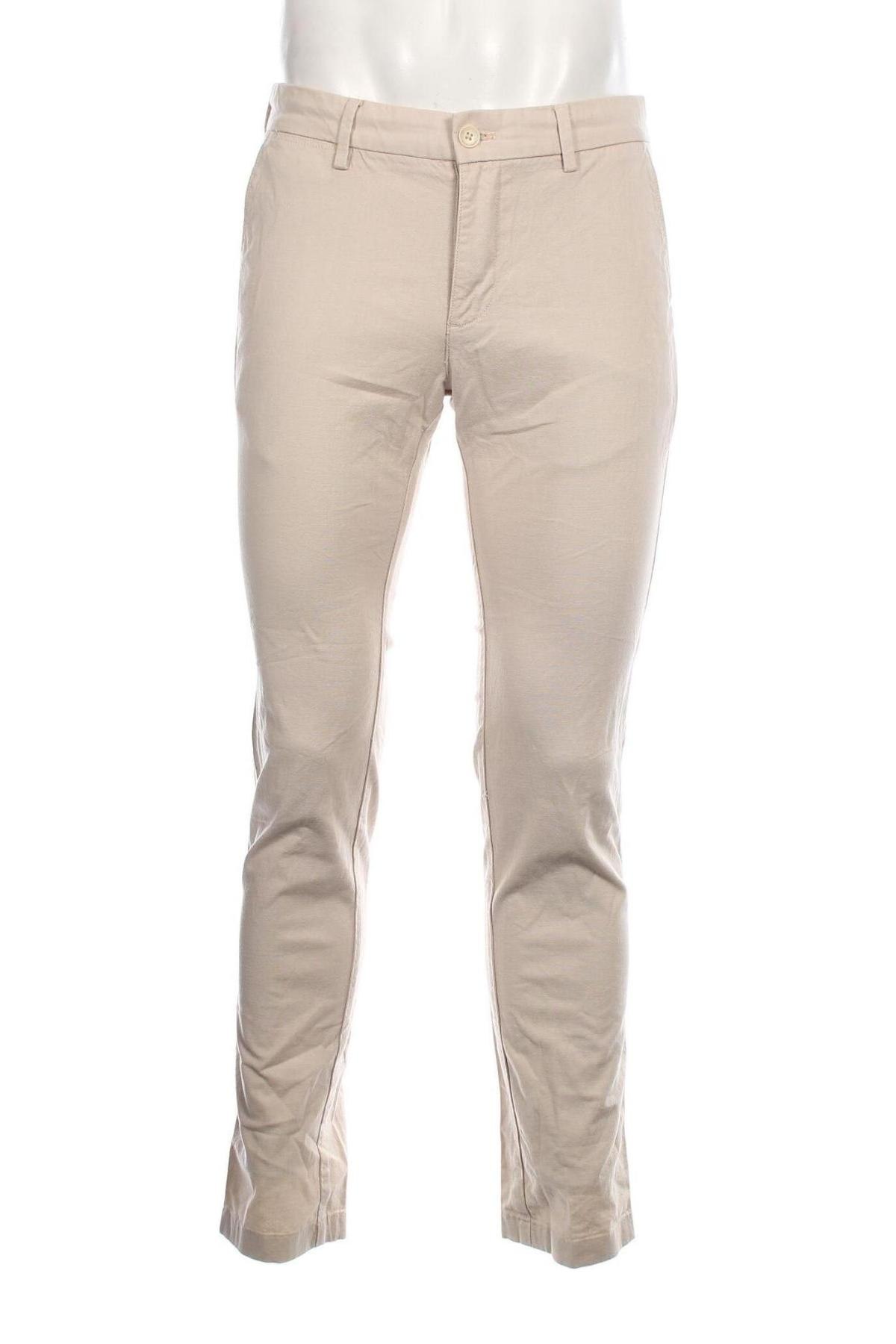 Ανδρικό παντελόνι Indian Terrain, Μέγεθος M, Χρώμα Εκρού, Τιμή 8,66 €