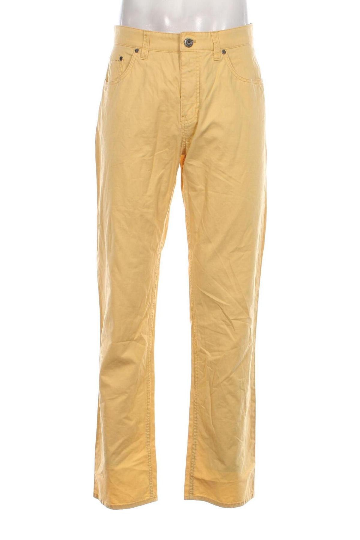 Мъжки панталон JP, Размер L, Цвят Жълт, Цена 11,60 лв.