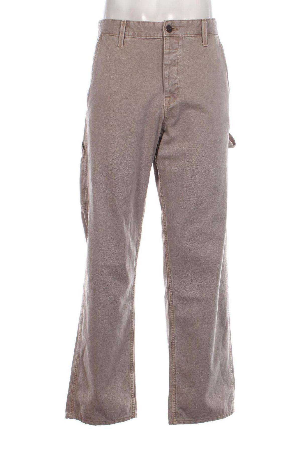Мъжки панталон Jack & Jones, Размер L, Цвят Бежов, Цена 39,60 лв.