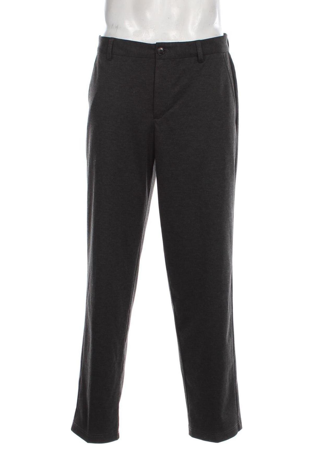 Pantaloni de bărbați Jack & Jones, Mărime M, Culoare Gri, Preț 113,98 Lei