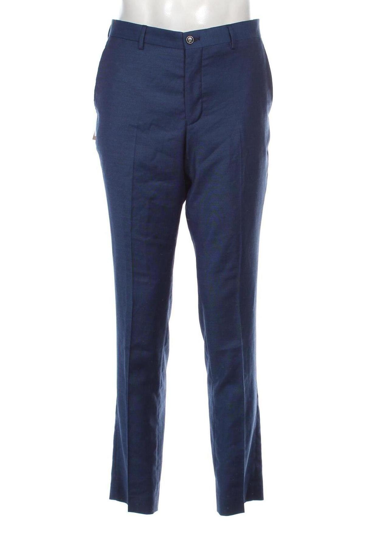 Pantaloni de bărbați Jack & Jones, Mărime L, Culoare Albastru, Preț 162,83 Lei