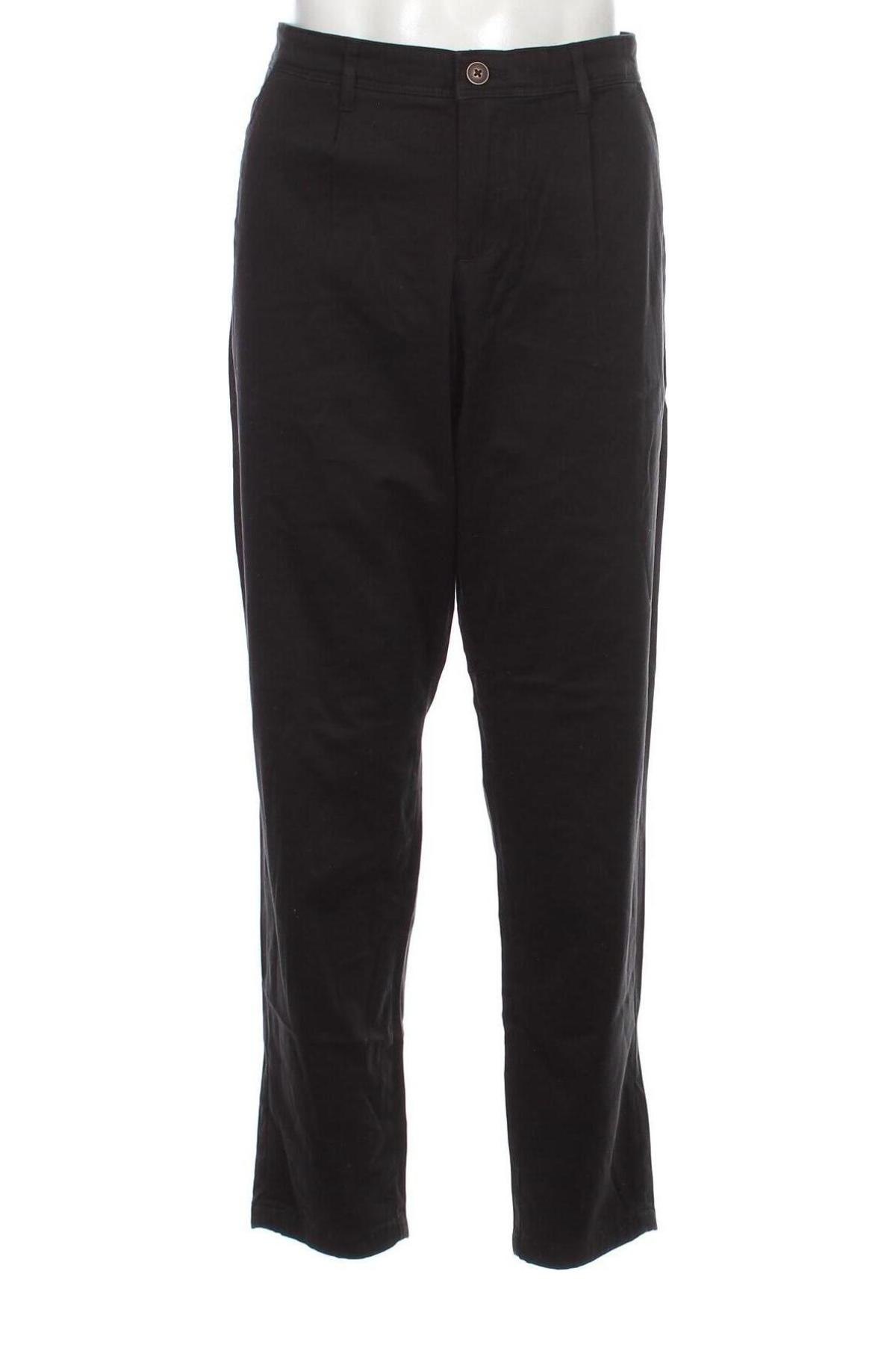 Pantaloni de bărbați Jack & Jones, Mărime L, Culoare Negru, Preț 325,66 Lei