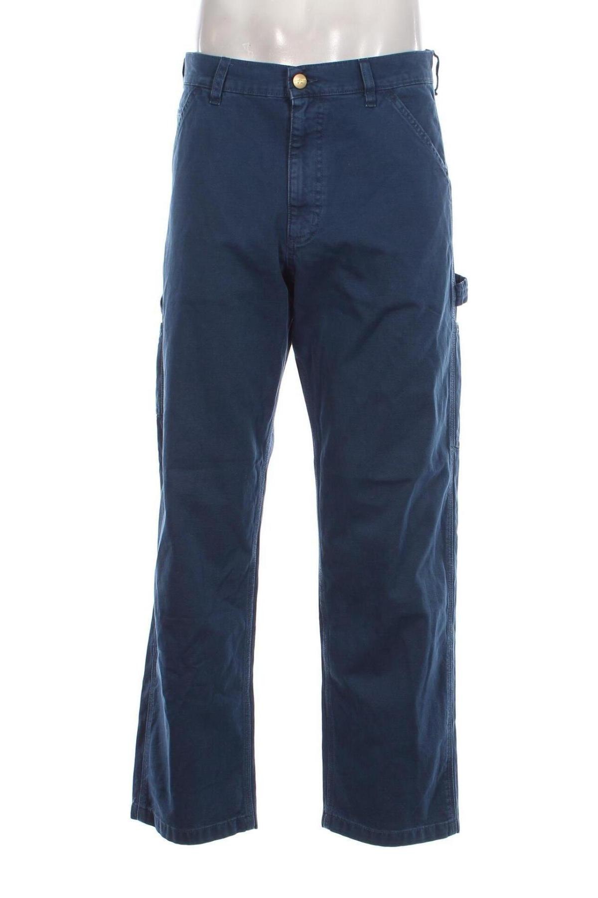 Мъжки панталон Jack & Jones, Размер M, Цвят Син, Цена 39,60 лв.