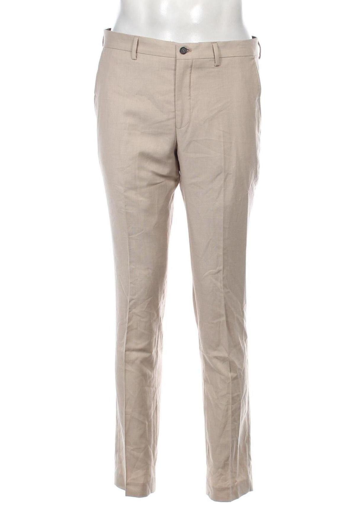 Мъжки панталон Jack & Jones, Размер M, Цвят Бежов, Цена 29,70 лв.