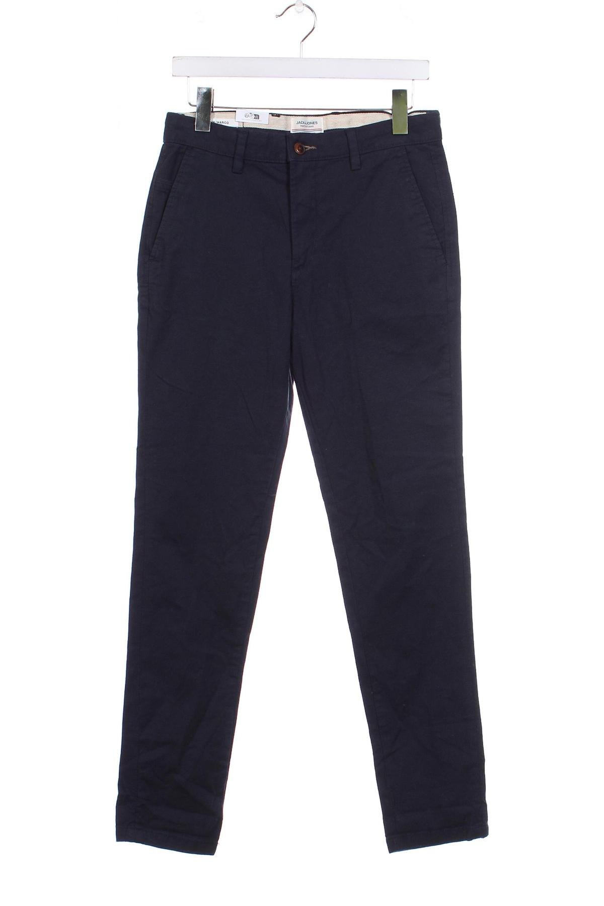 Мъжки панталон Jack & Jones, Размер S, Цвят Син, Цена 44,55 лв.