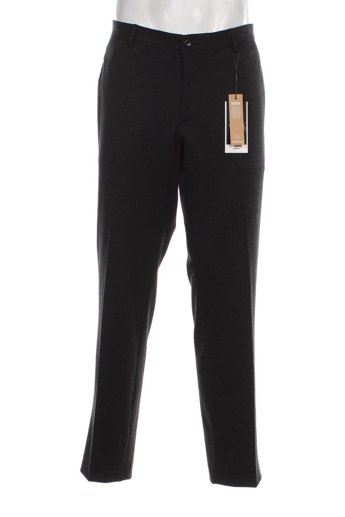 Ανδρικό παντελόνι Jack & Jones, Μέγεθος XL, Χρώμα Γκρί, Τιμή 20,41 €