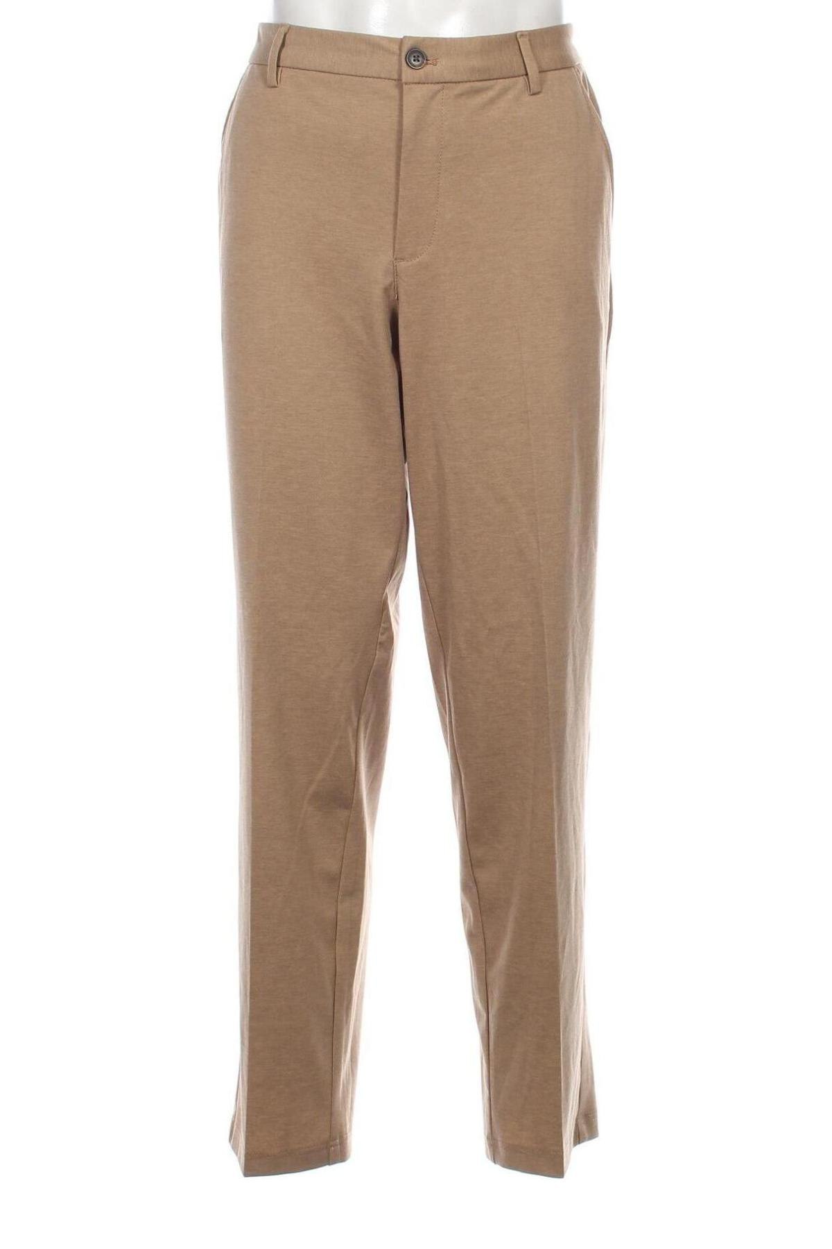 Herrenhose Jack & Jones, Größe L, Farbe Beige, Preis 22,96 €