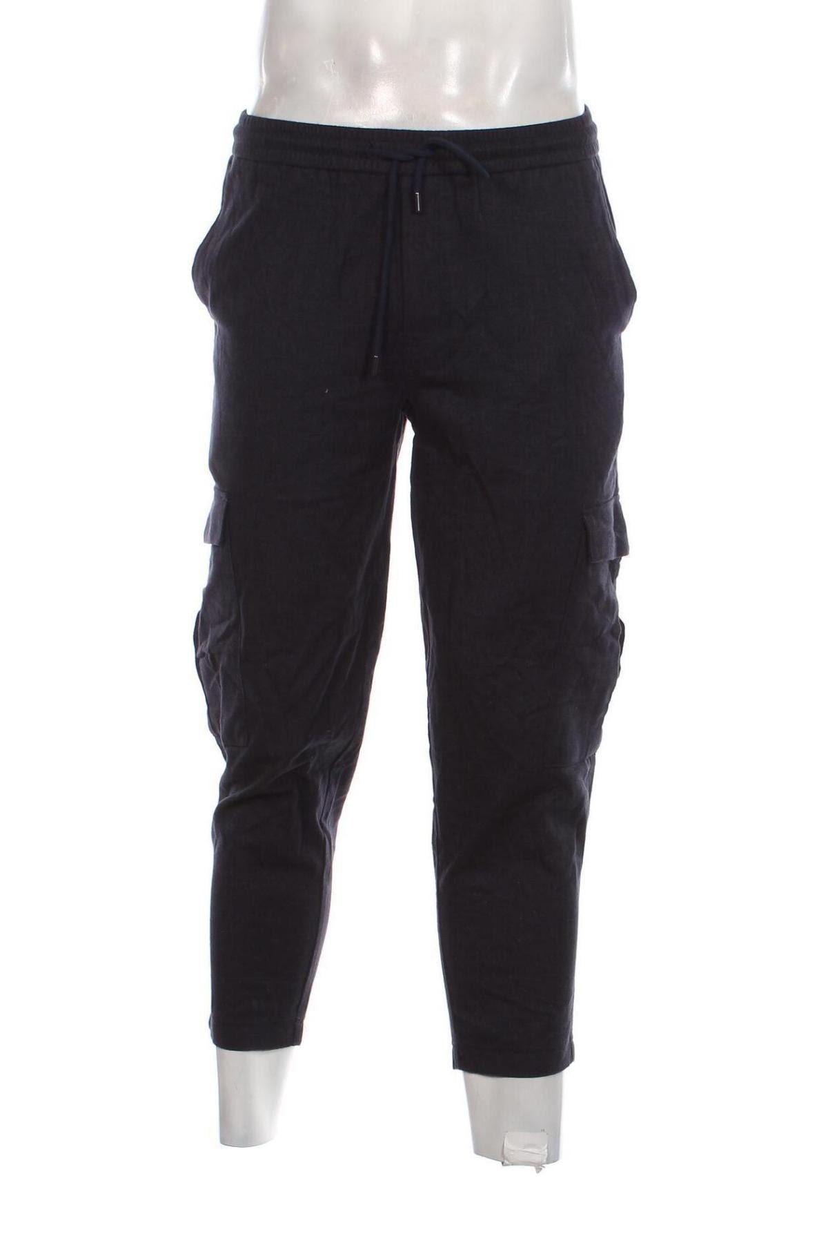 Pantaloni de bărbați Jack & Jones, Mărime S, Culoare Albastru, Preț 130,26 Lei